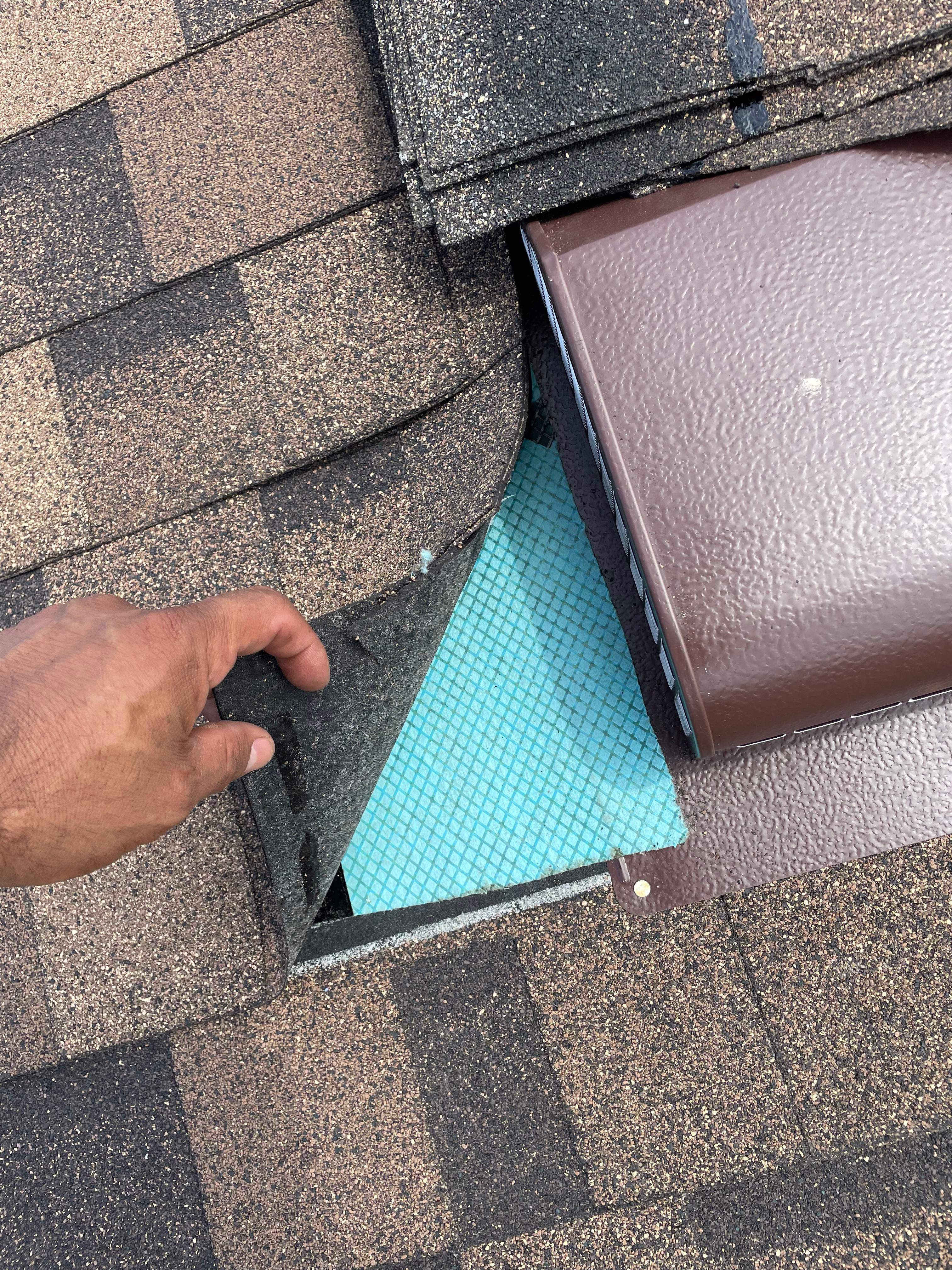 Full Roof Replacement, Chimney Rebuild and Interior Damage Replacement by First United Roofing & Construction
