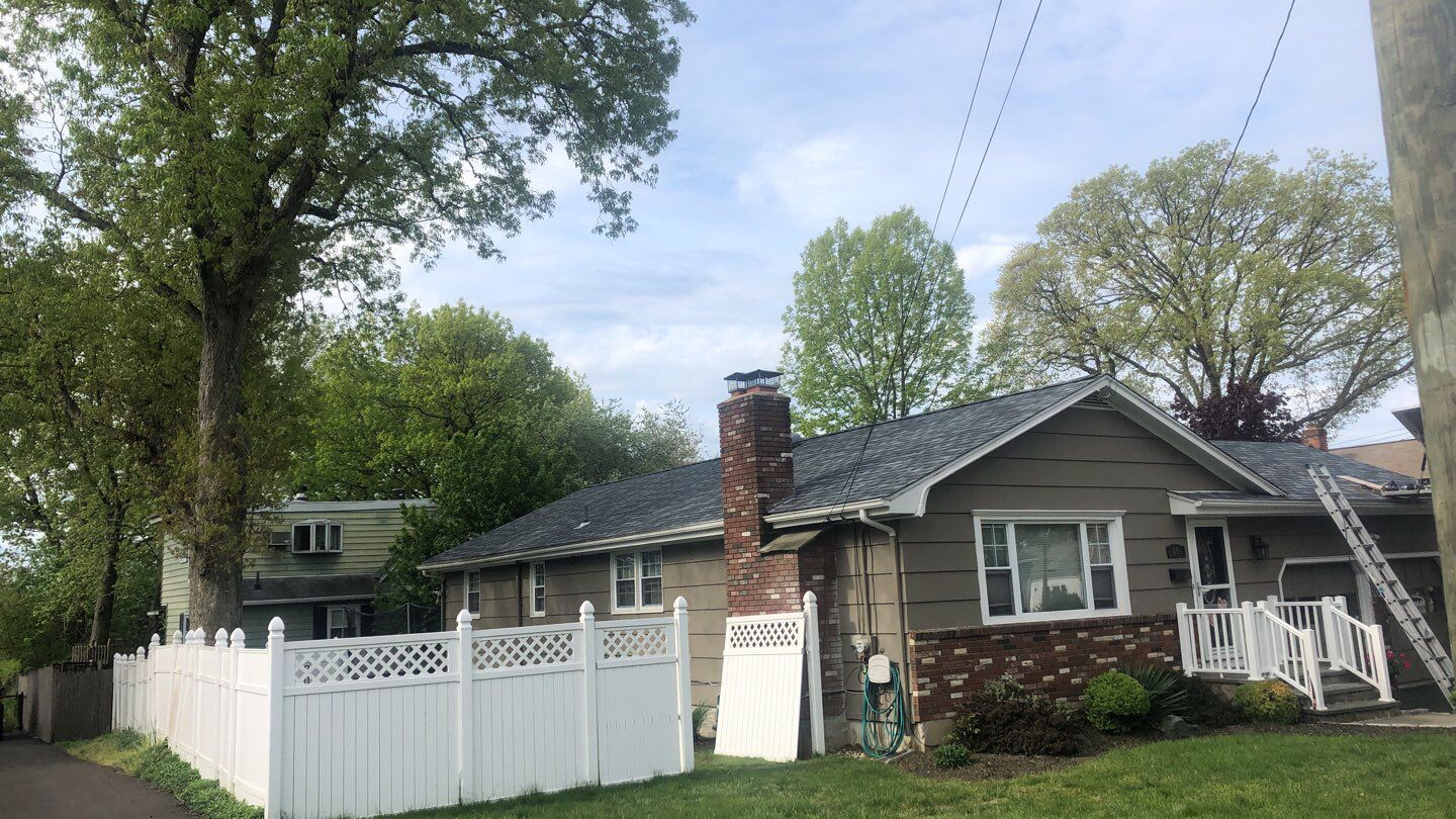Residential Roofing Installation using Owens Corning Duration Slatestone Gray by A Plus Exterior