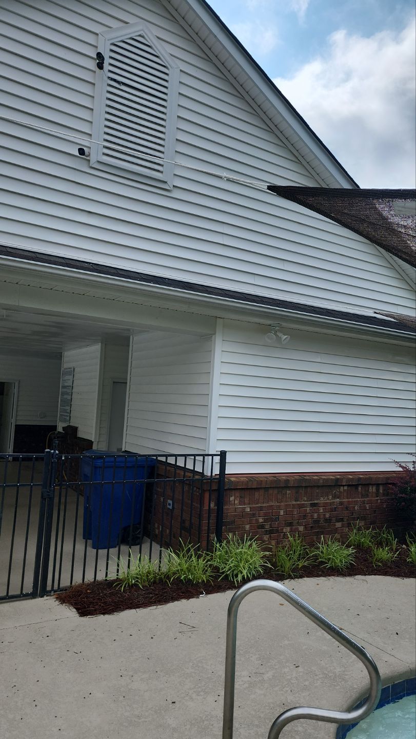 House Wash using cleaner by Power Wash Masters LLC