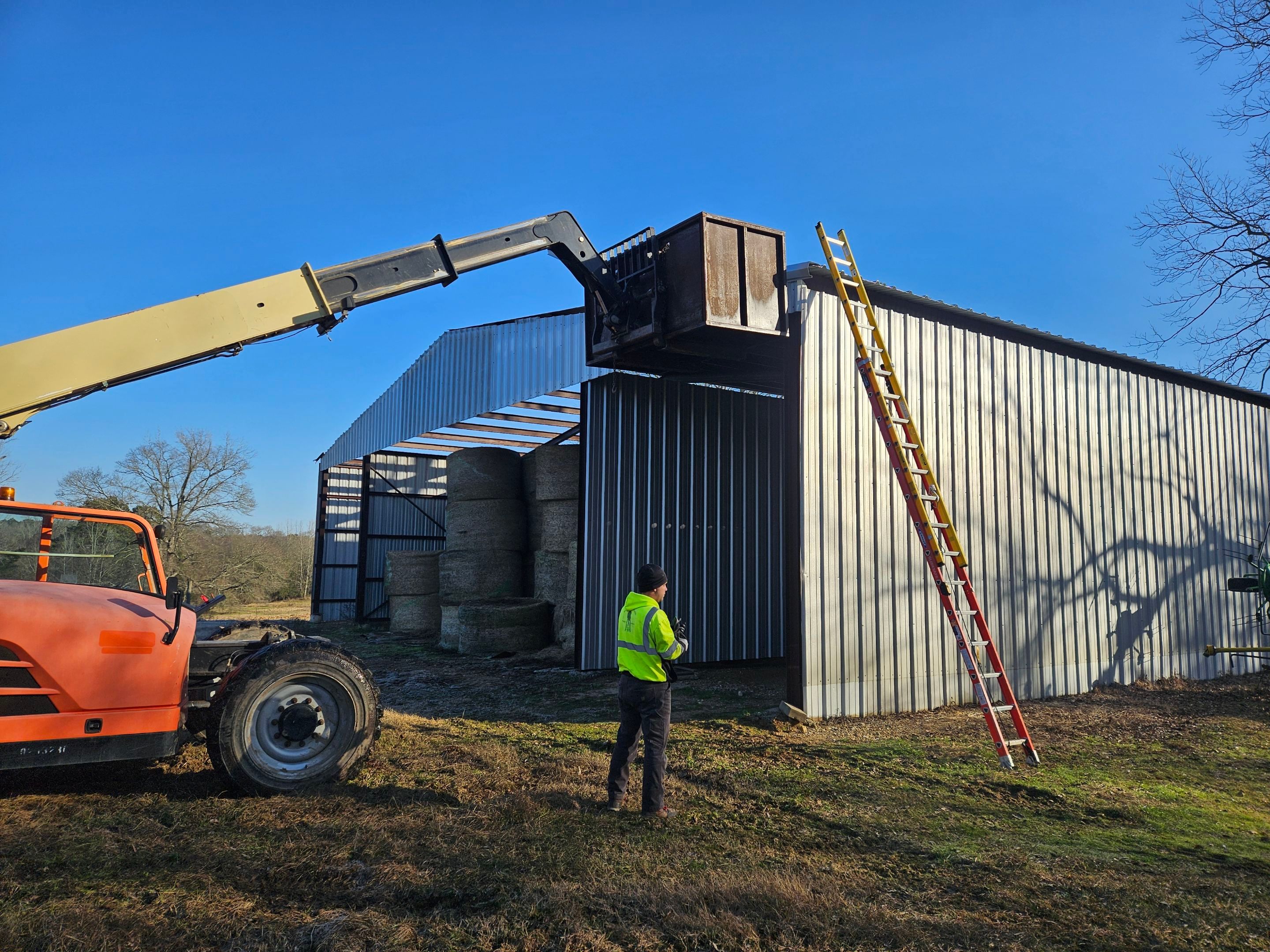 26 Gauge Galvanized metal roof by Hostetler Roofing