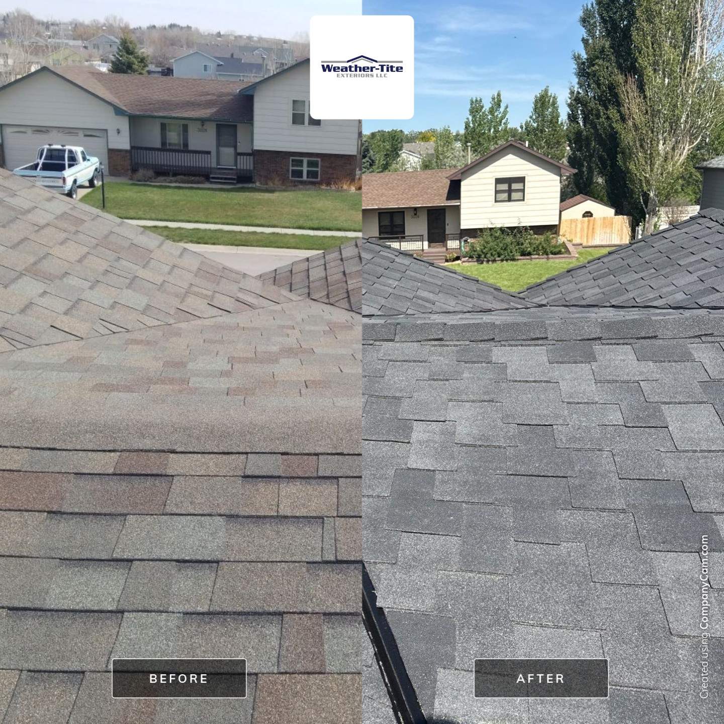 Residential Architectural Shingle Roof Replacement in Rapid City by Weather-Tite Exteriors LLC