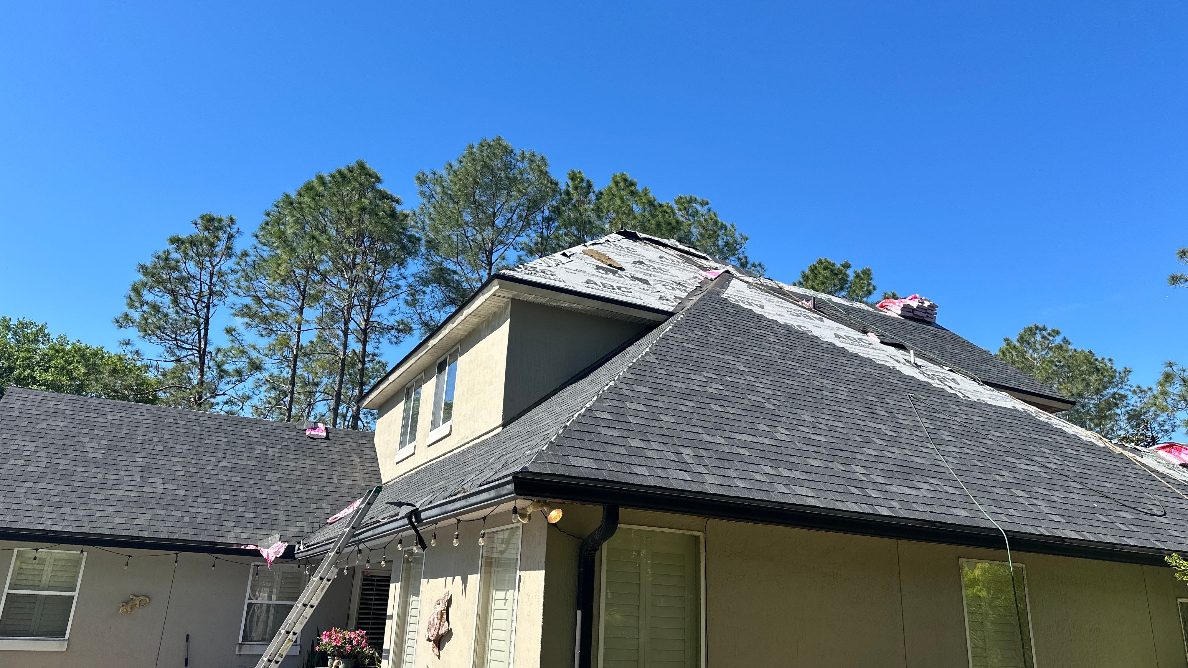 Residential Roofing Installation using Owens Corning TruDefinition Duration Shingles by Galaxy Builders, Inc.