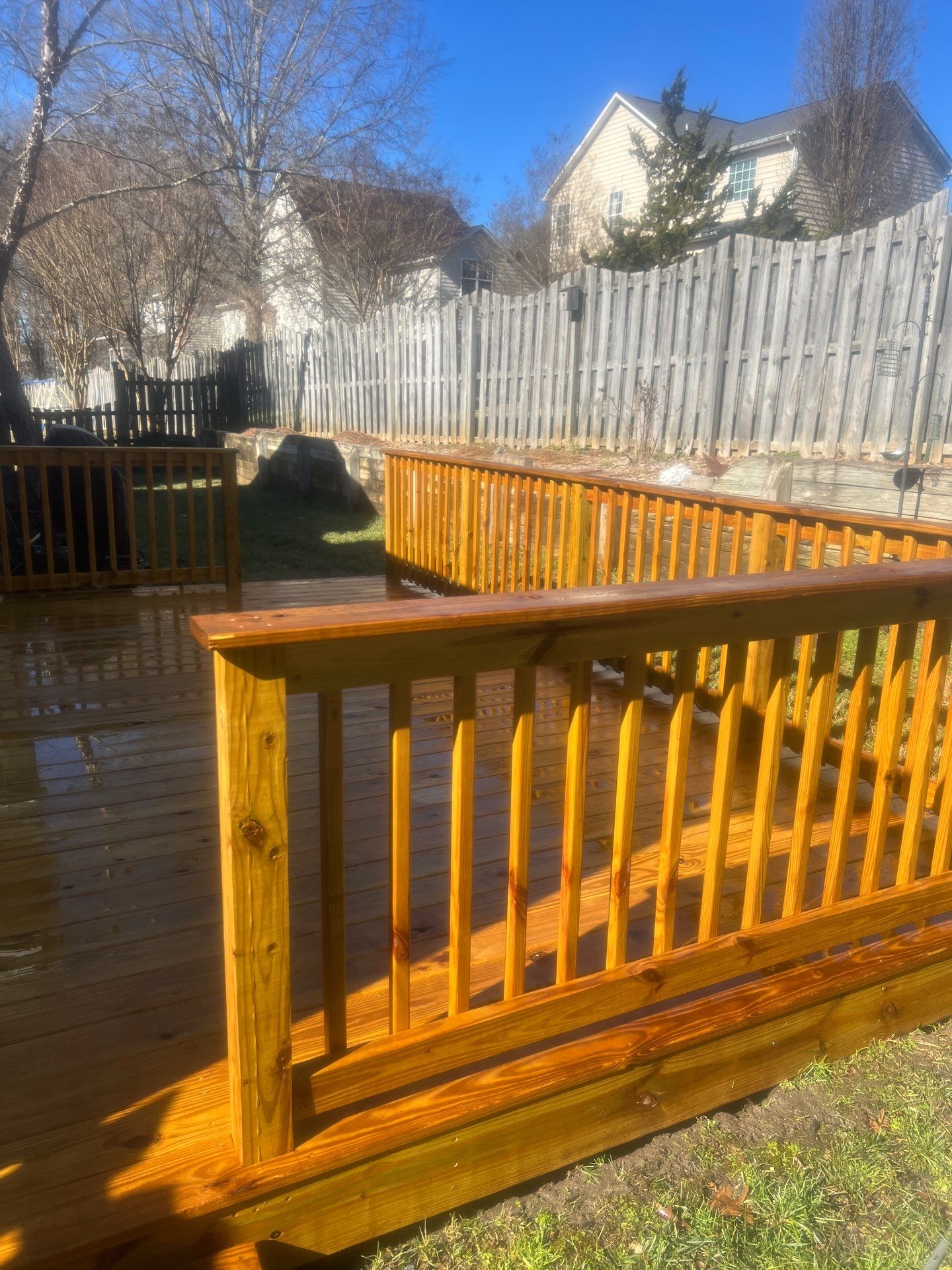 Deck using Wood Sealant by DuraSeal