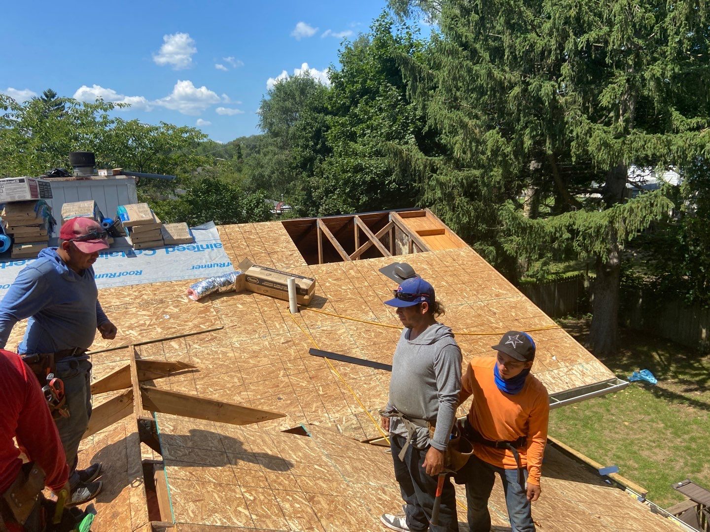 Roof Replacement using CertainTeed Landmark by 180 Contractors