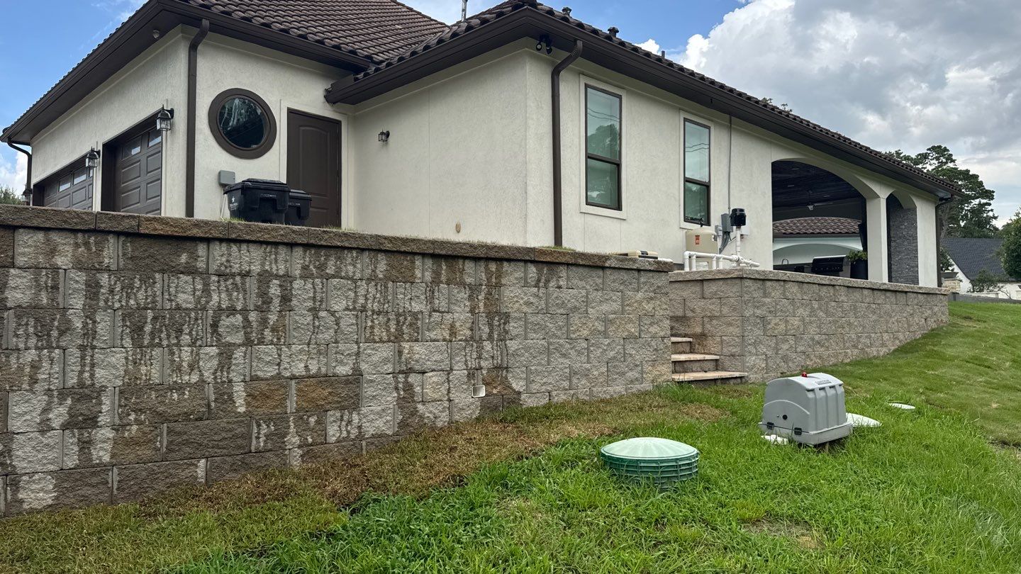 🏡 Duane’s Complete Retainer Wall & Hardscape Walkway by Texas Urban Elements