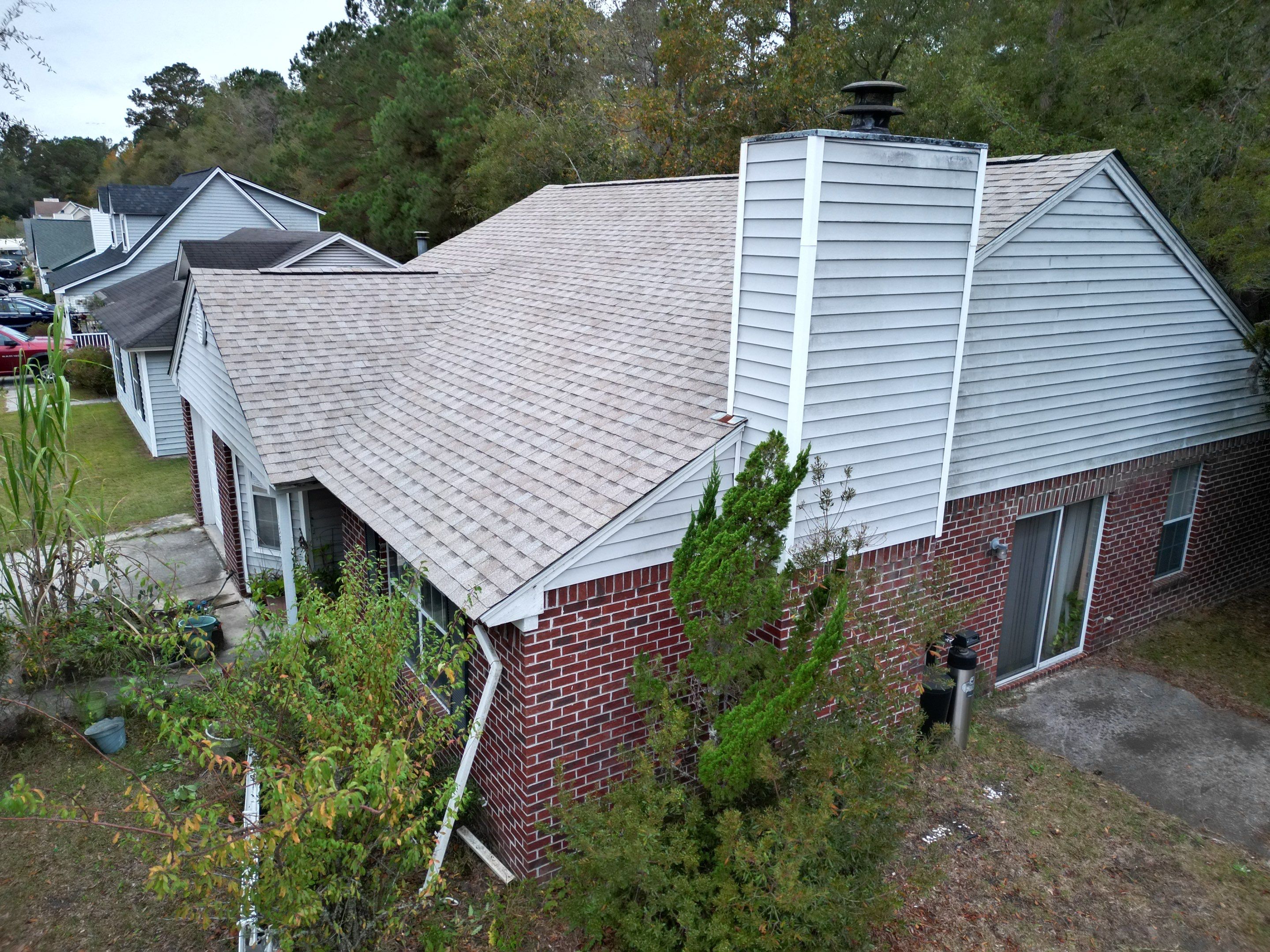 Residential Roofing Repair using Atlas Pinnacle Pristine Tan Mist by Talya Roofing