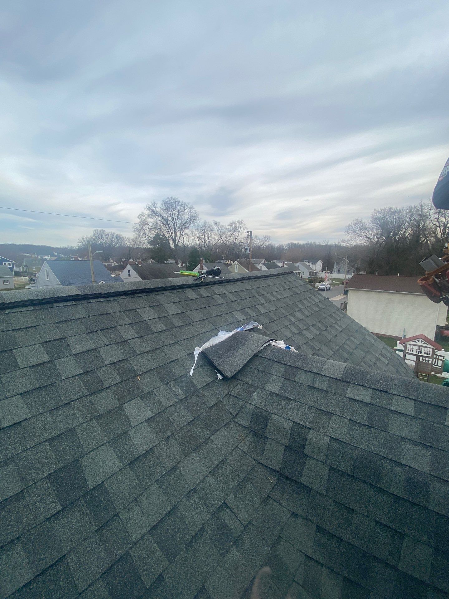 Residential Roofing Repair using TAMKO TITAN - THUNDERSTORM GRAY by Storm Ready Exteriors