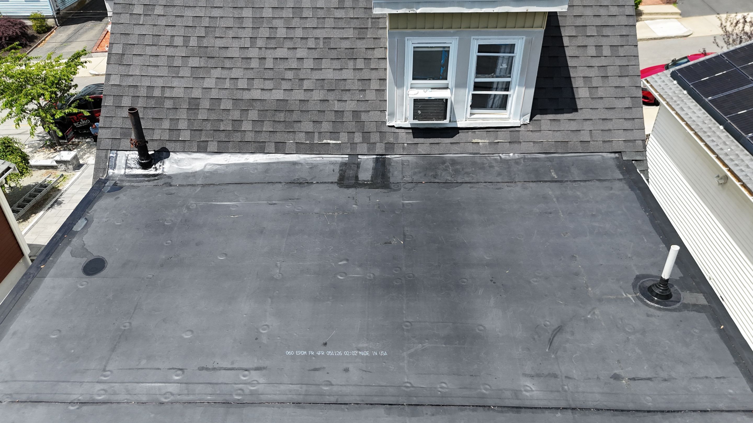 Revere EPDM Flat Roof Replacement — Durable Rubber Roofing System by JOHNNYS PRO