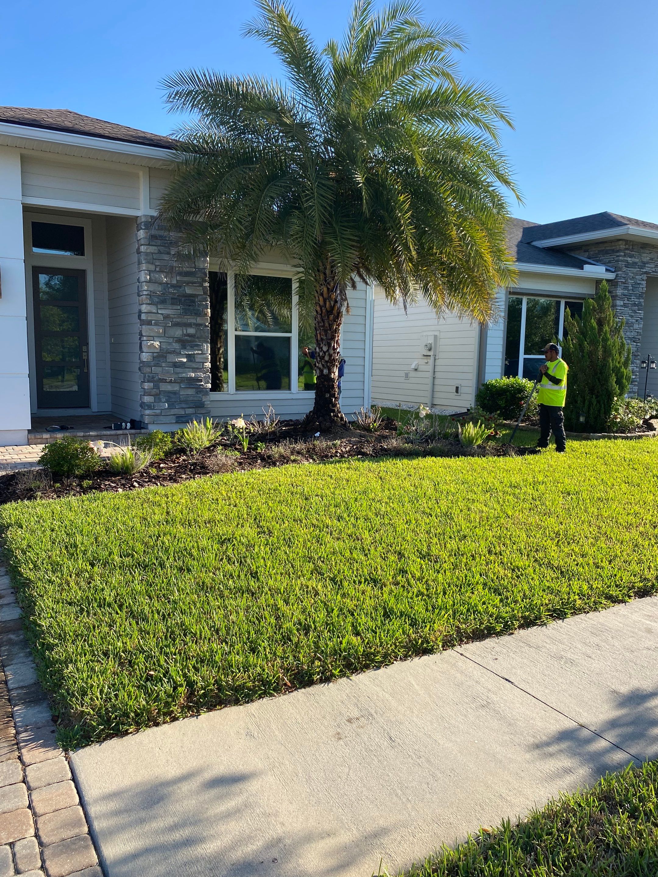 Residential | Clean-up, Sod and Rock Installation by ProGreen Services