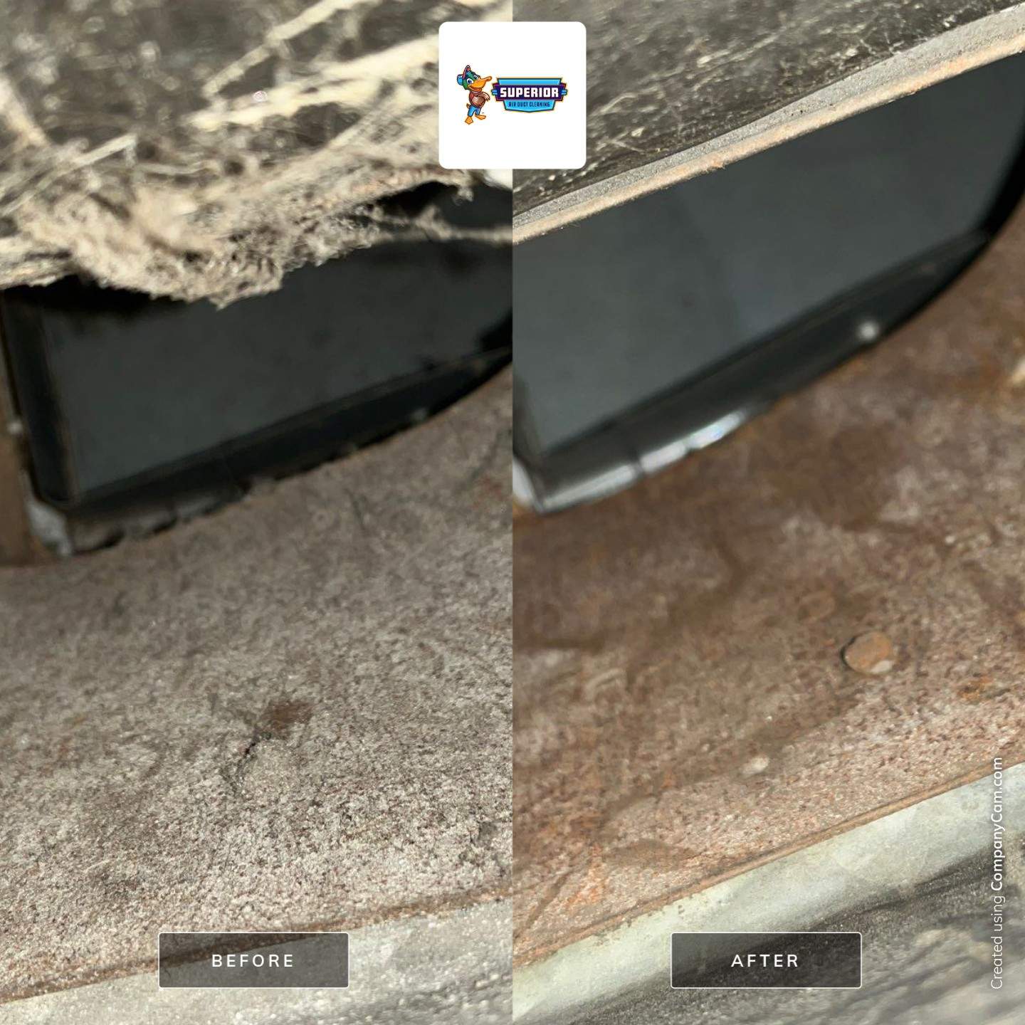 Air Duct Cleaning With a Vacuum Truck in Rochester, PA by Superior Air Duct Cleaning