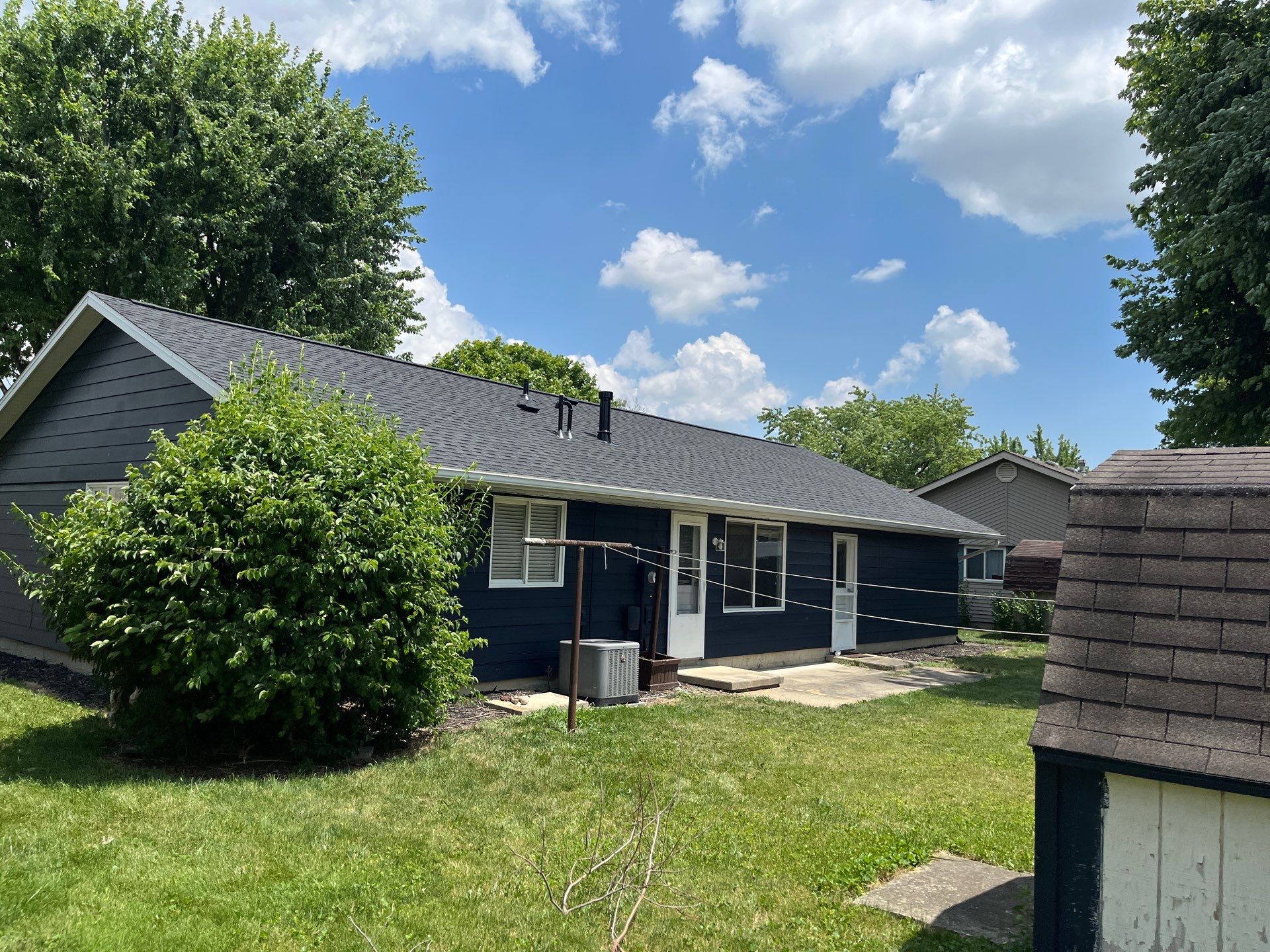 Residential Roofing Installation using GAF Timberline HDZ Charcoal by Nitro Roofing and Construction