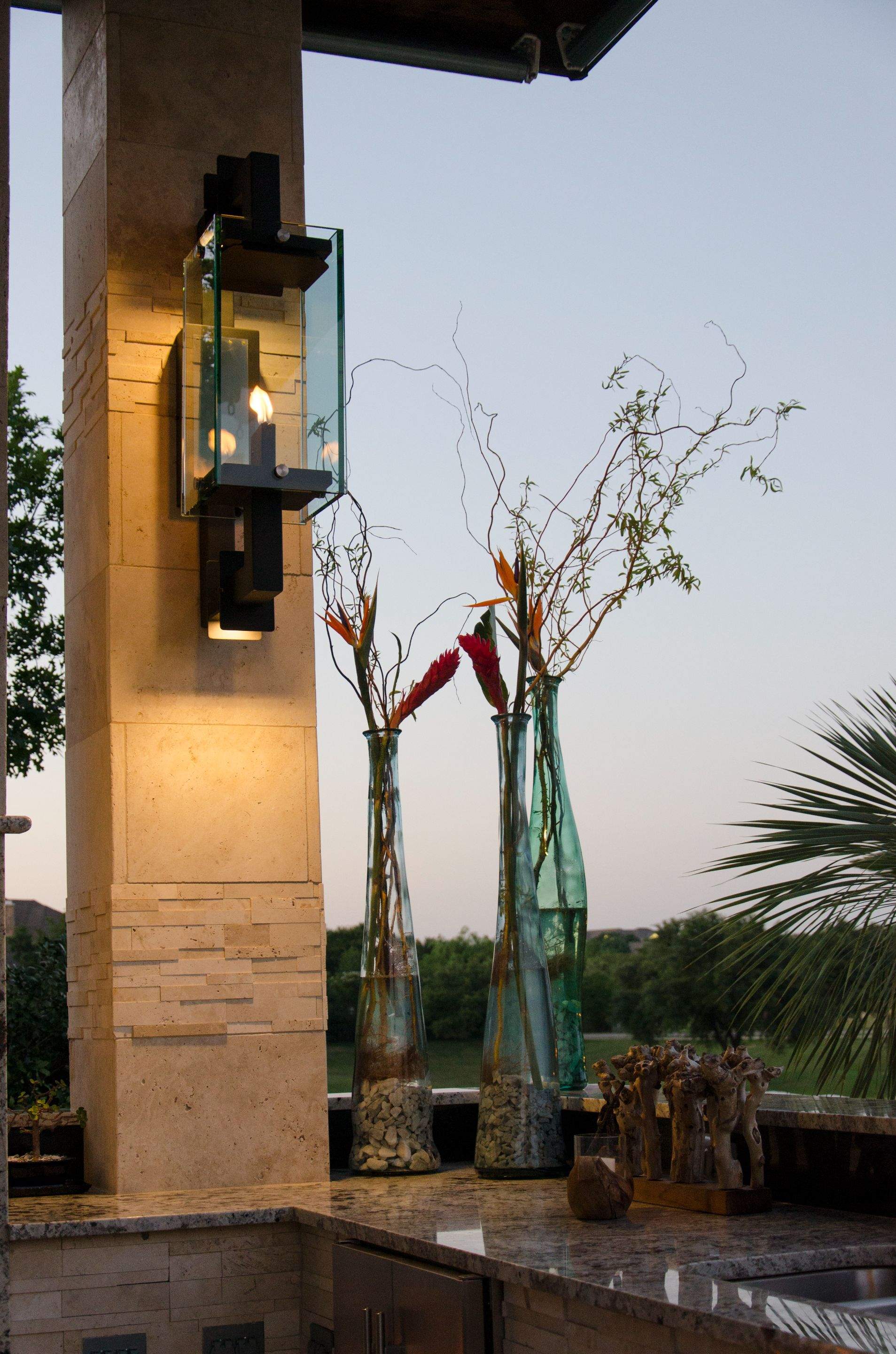 Custom Outdoor Lighting and Exterior Fixture Installation for Modern Homes by Solara Custom Living