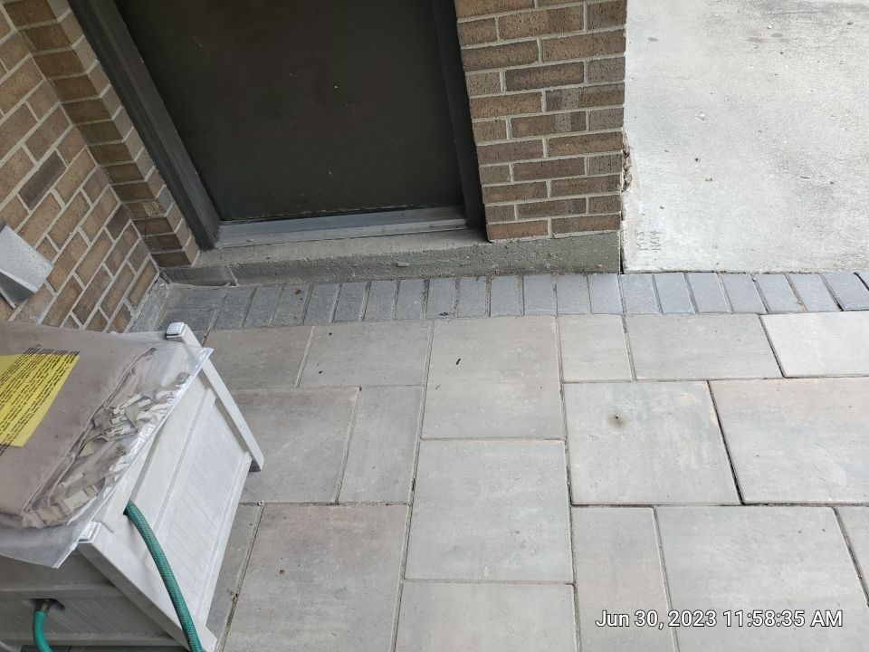 Brick paver clean, sand and seal. using Surebond SB-1300 by Northern Power Washing LLC.