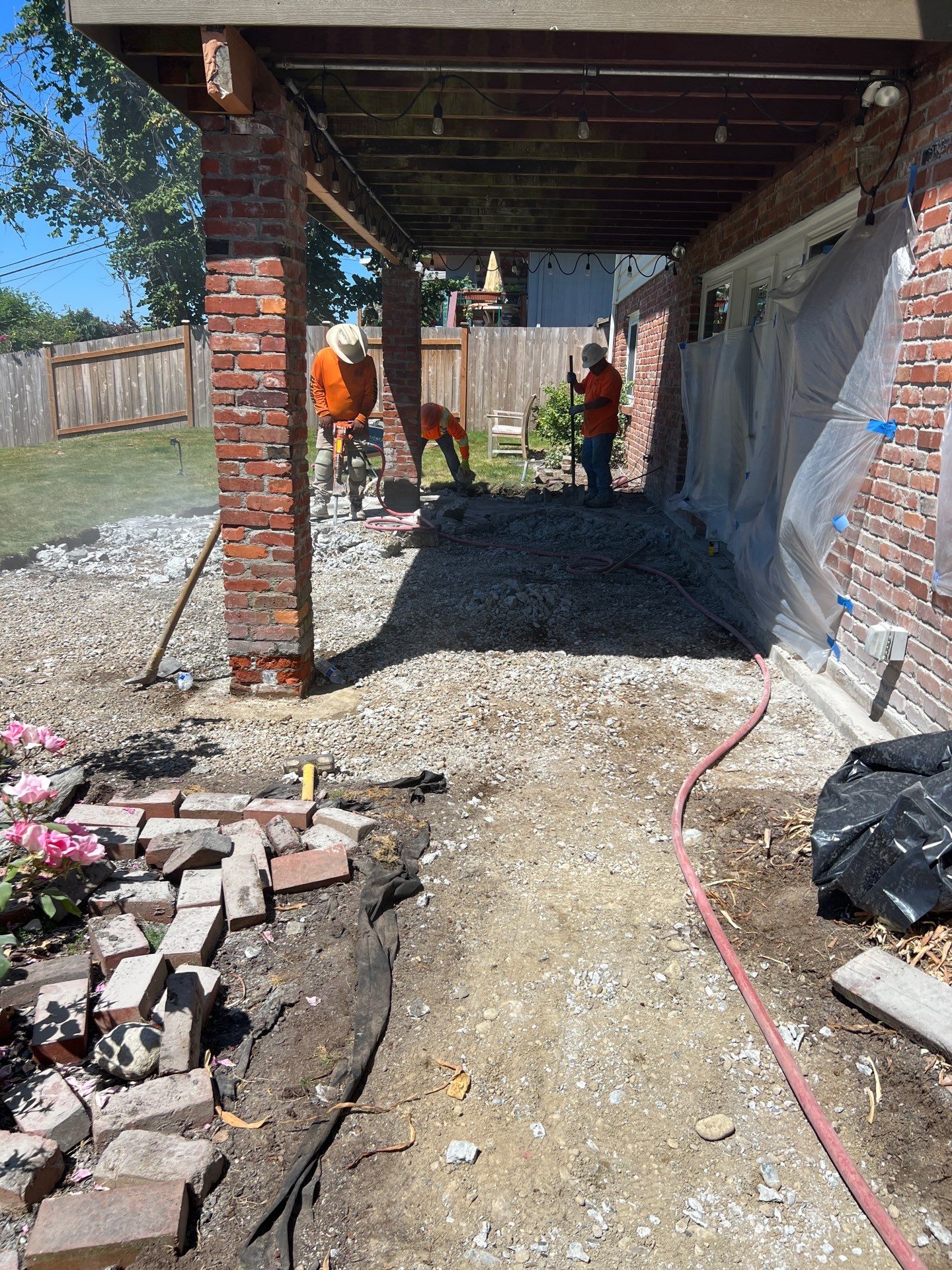 Susan | Concrete Patio by Jireh Asphalt & Concrete Inc 