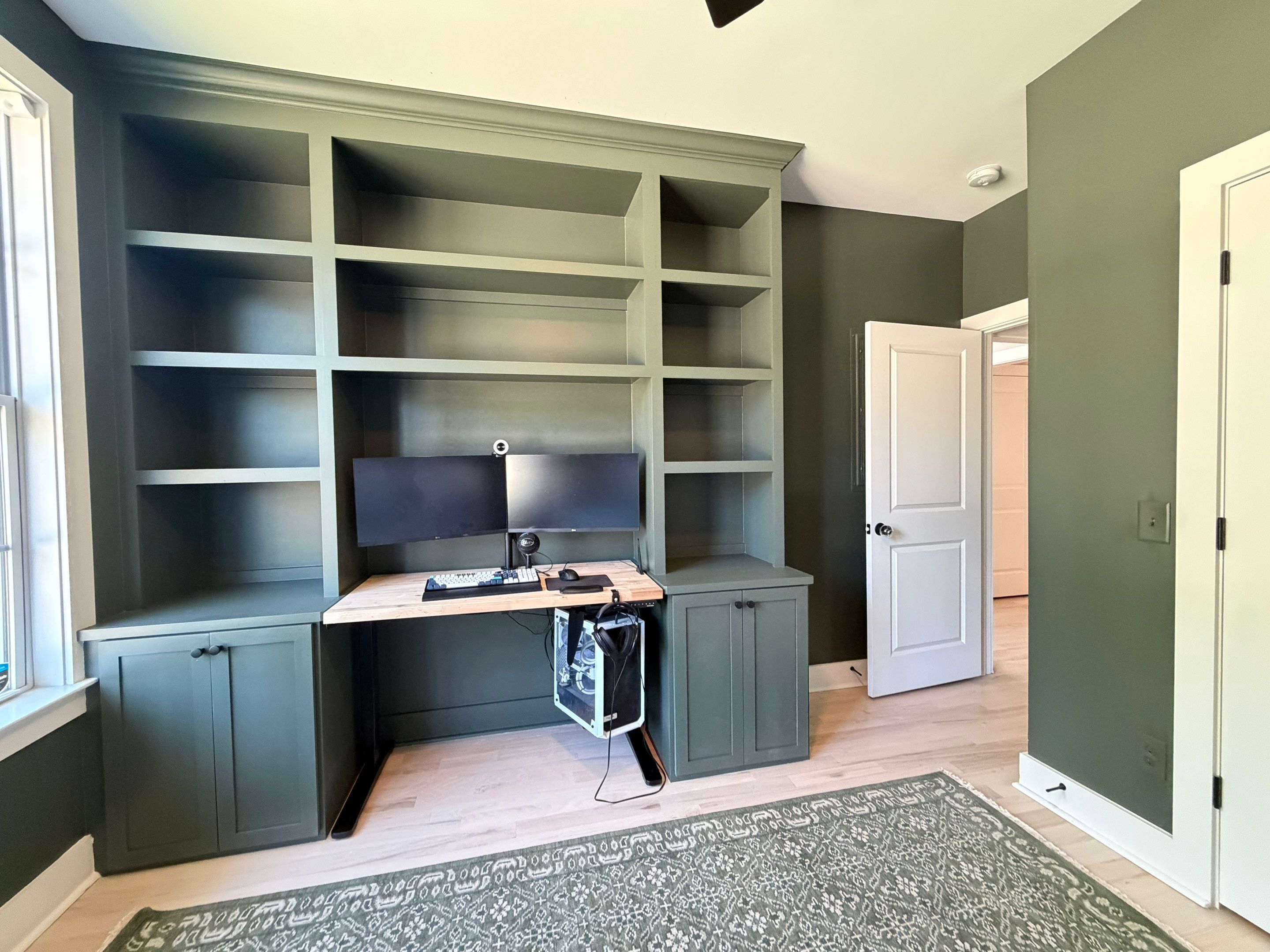 Custom Cabinets + Painting in Nashville by Music City Improvements