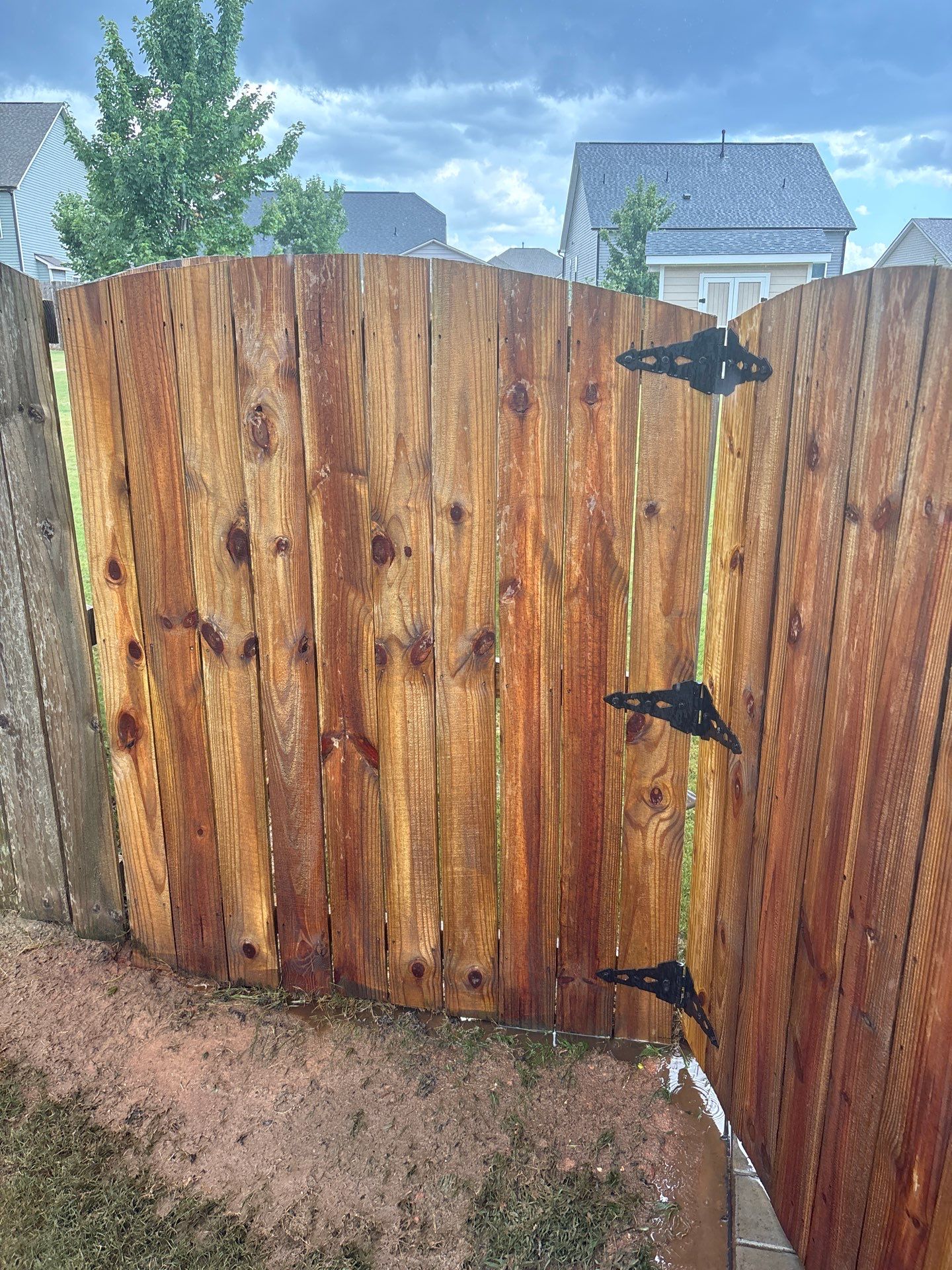 Fence using Wood Sealant by DuraSeal