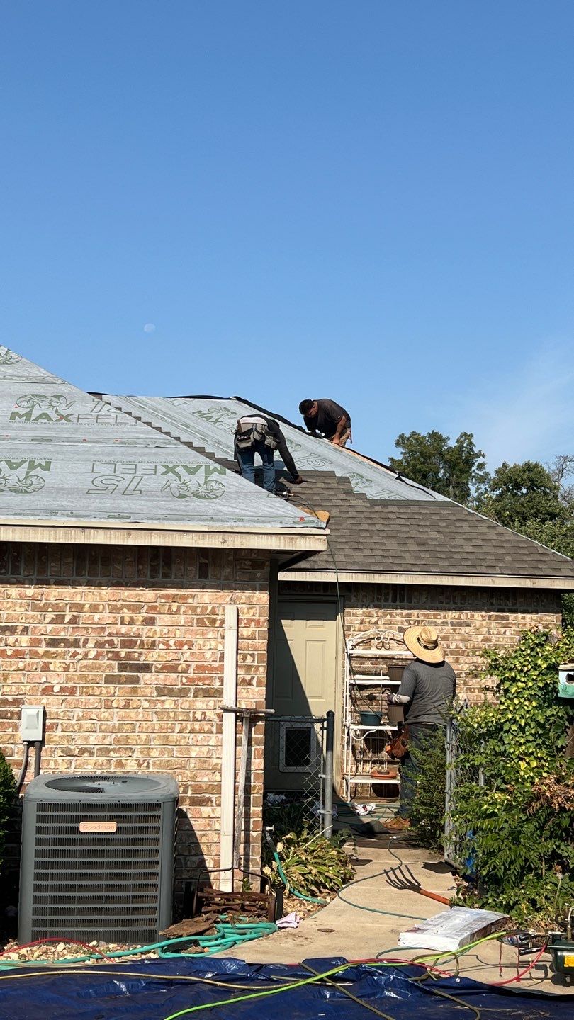 Residential Roofing Installation using GAF Natural Shadow  by A & H Roofing and Contracting