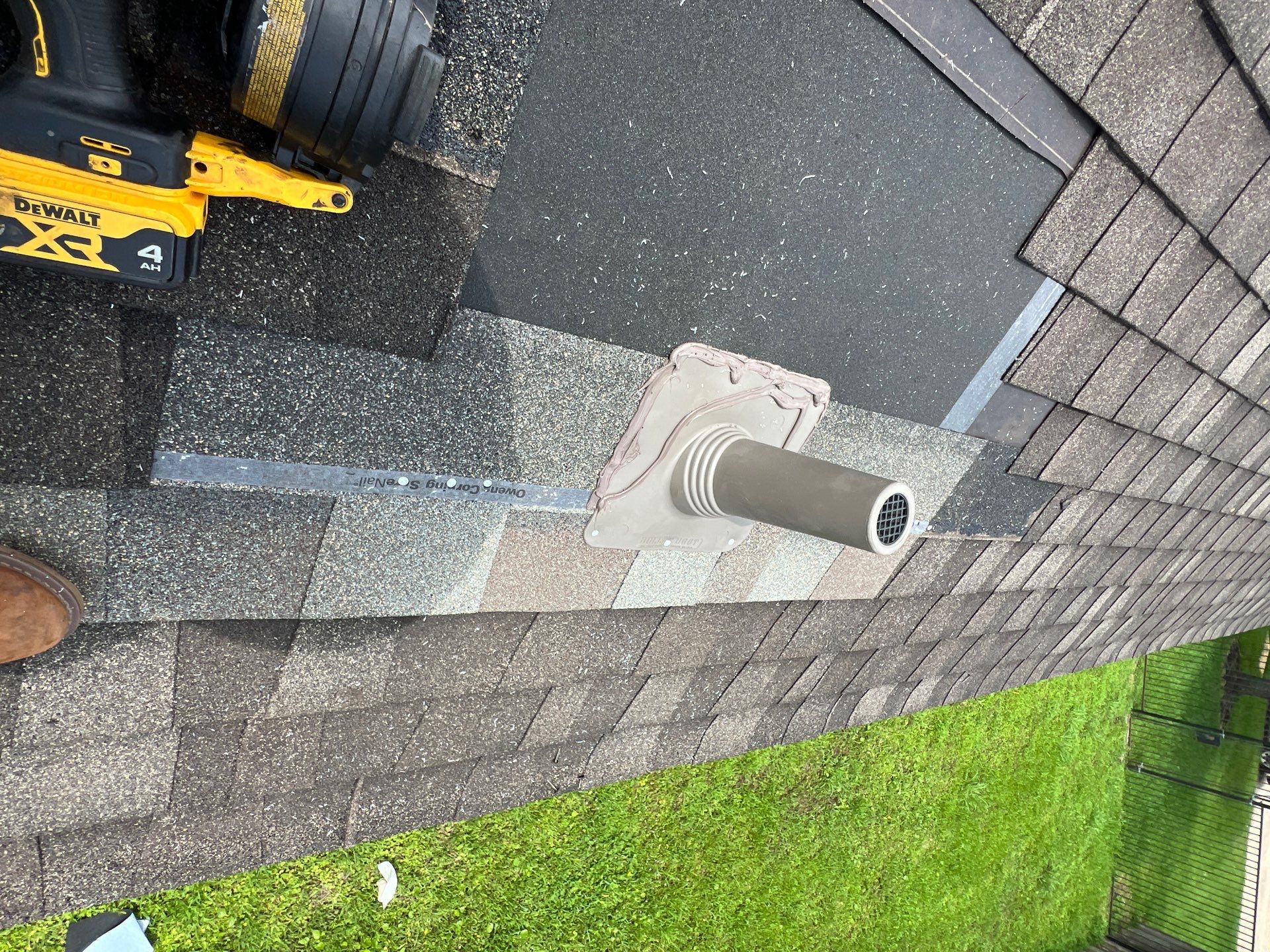 Hail Damage using Owen's Corning Duration (Lifetime) Shingles by Roof Repair Company