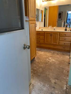 Bathroom Floor Tile Installation and Update in Fair Oaks