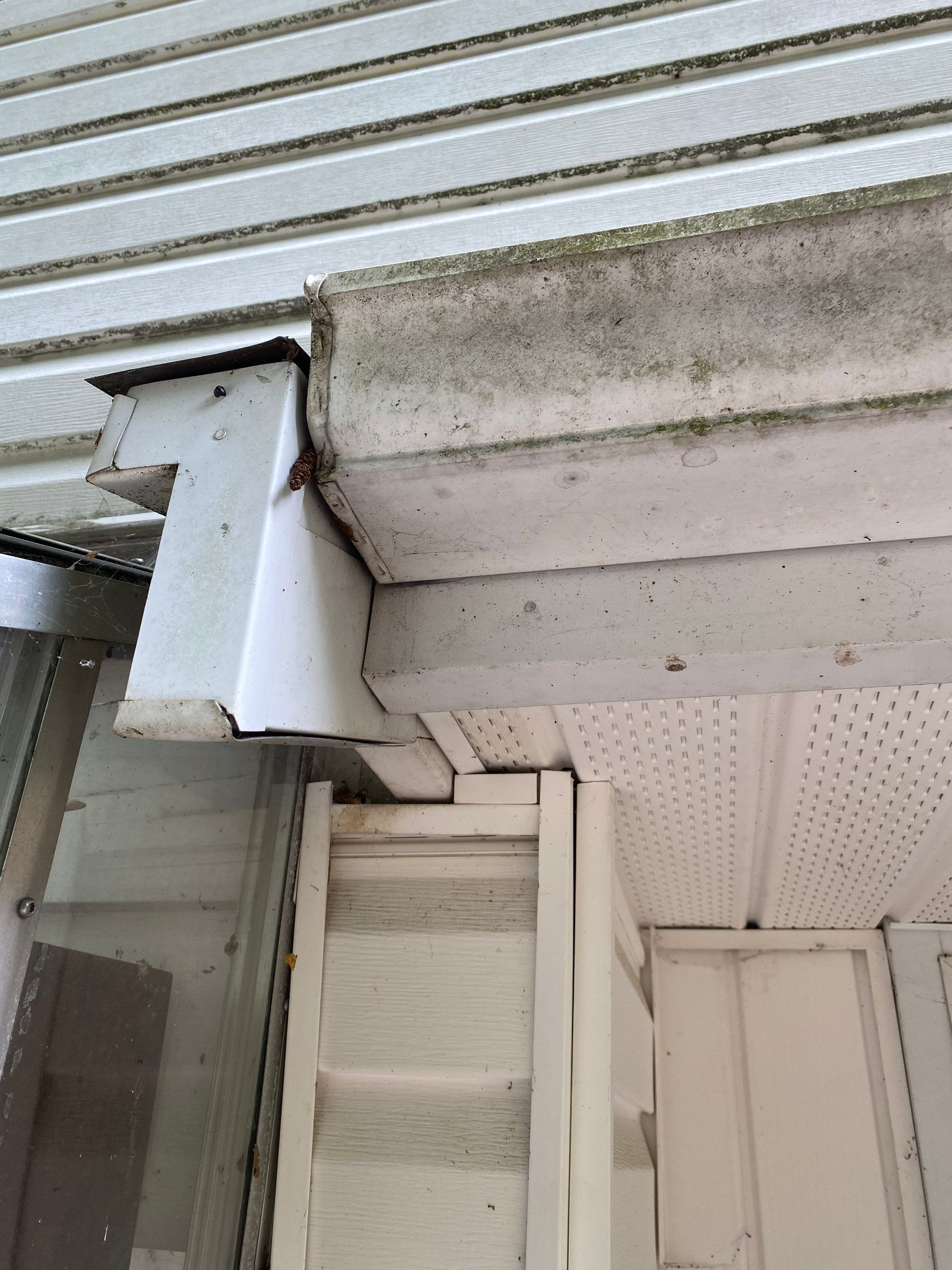 Repair Damaged Gutter & Power Wash House Siding by YVR Construction Group