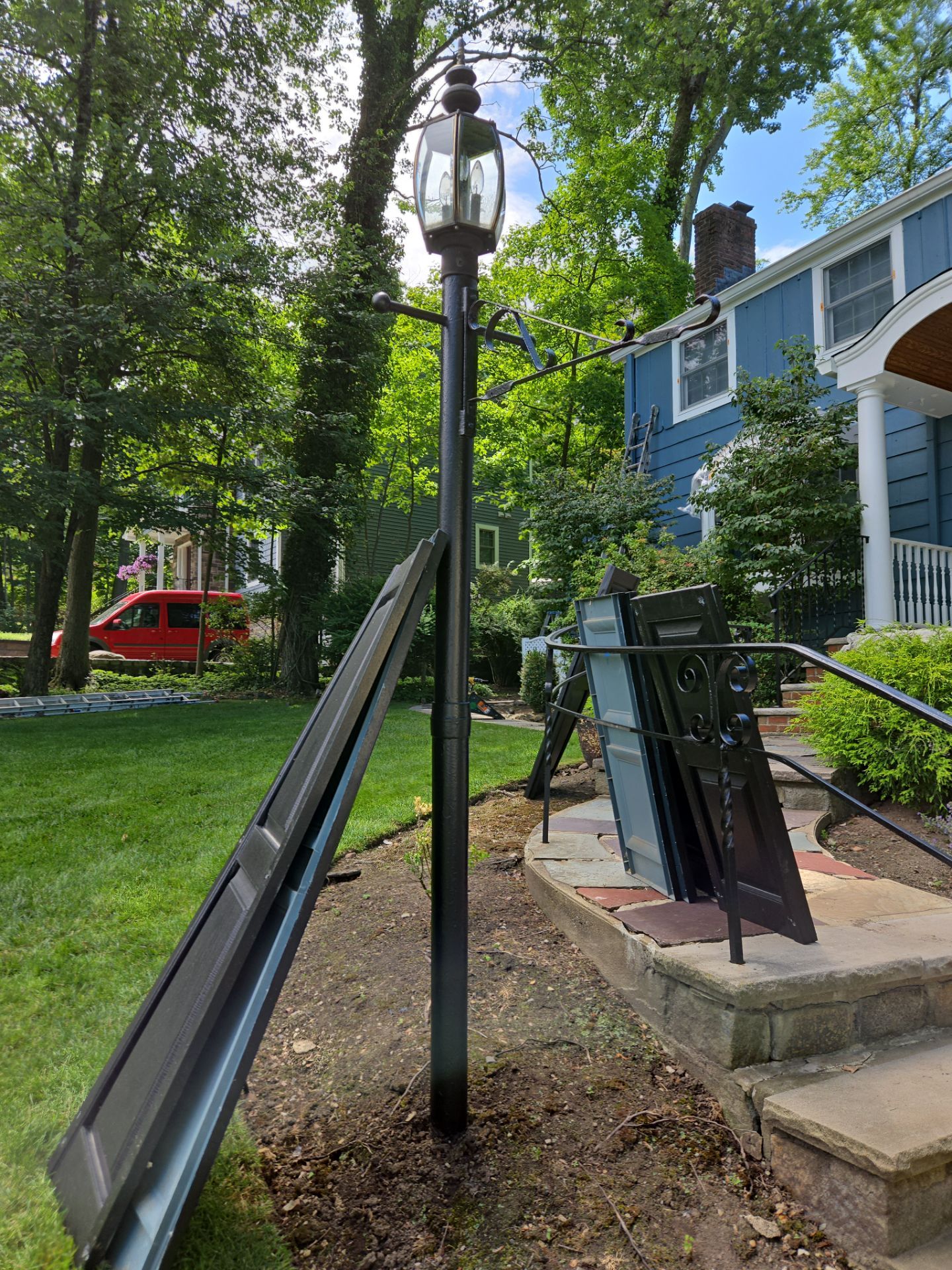 Exterior Painting and Cedar Shingle Siding Repair in Cedar Grove by Spectrum Painting, LLC