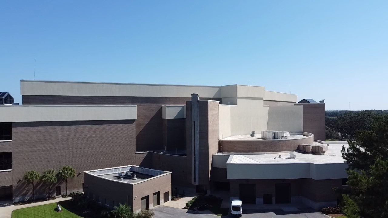 PCC Crowne Center Exterior Wall Repairs Pensacola, Fl by US Roofing Systems
