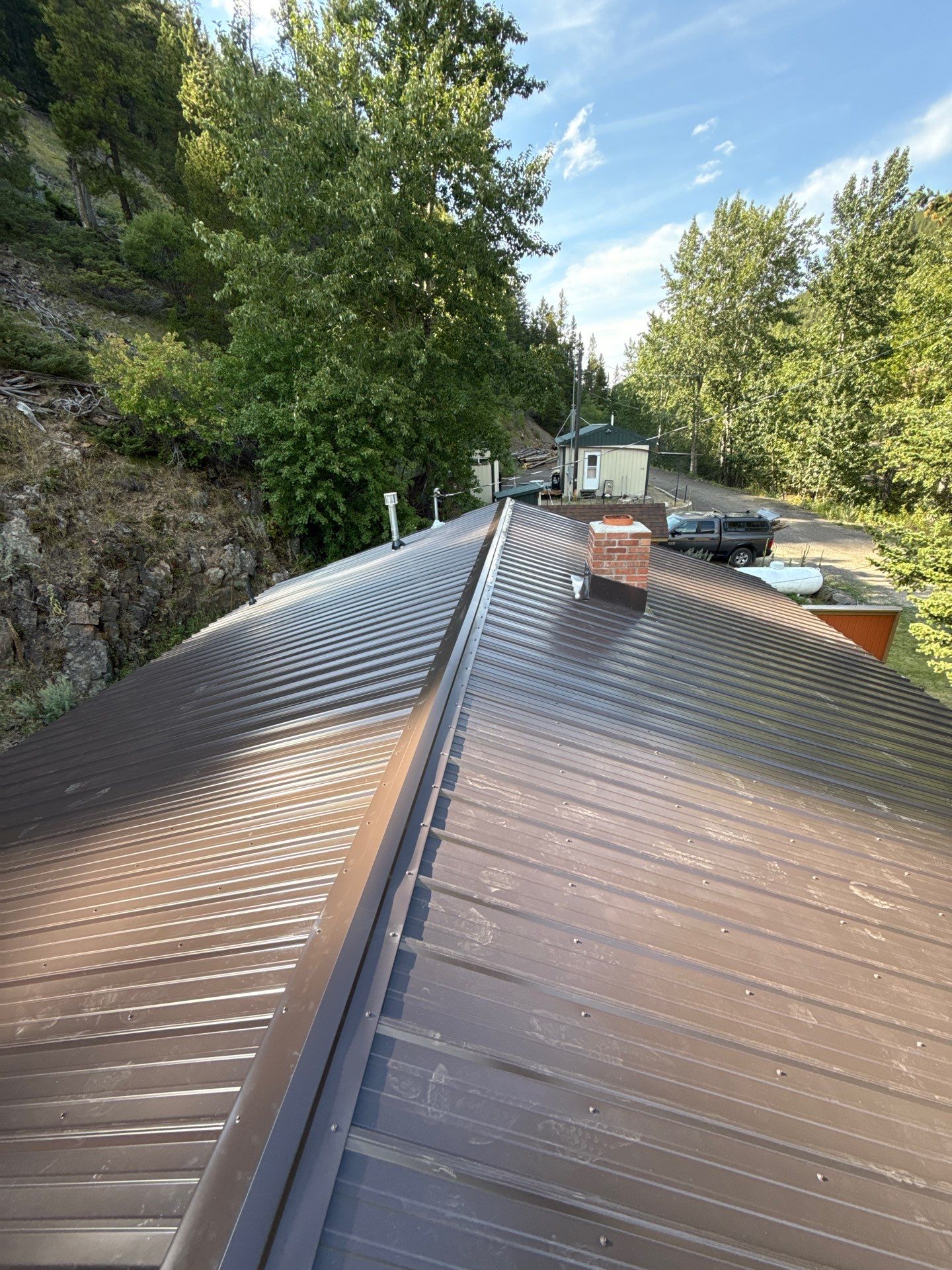 Project in Neihart by KQC Roofing