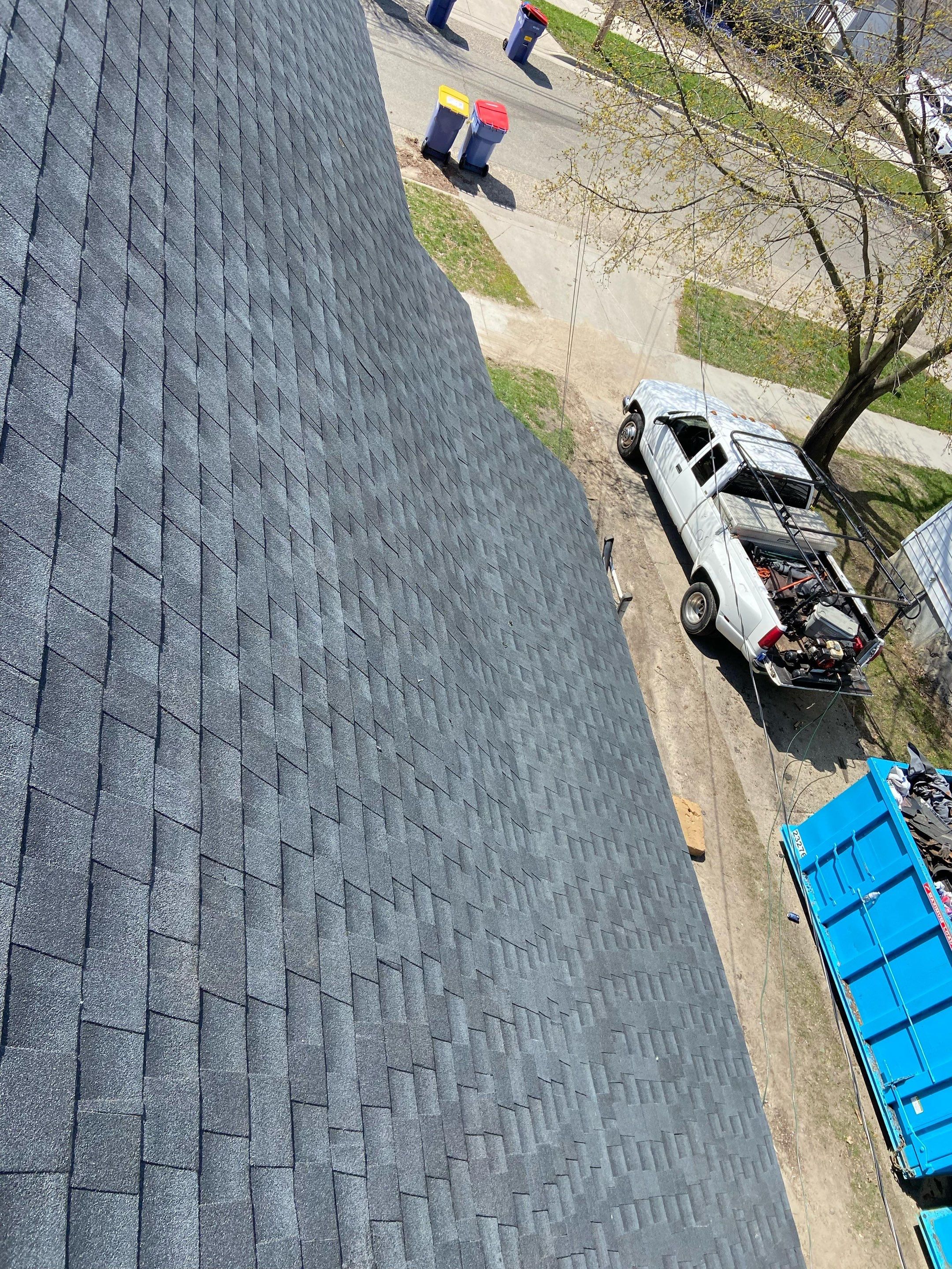 Residential Roofing Installation using GAF TIMBERLINE HDZ by Avalon Roofing and Exteriors