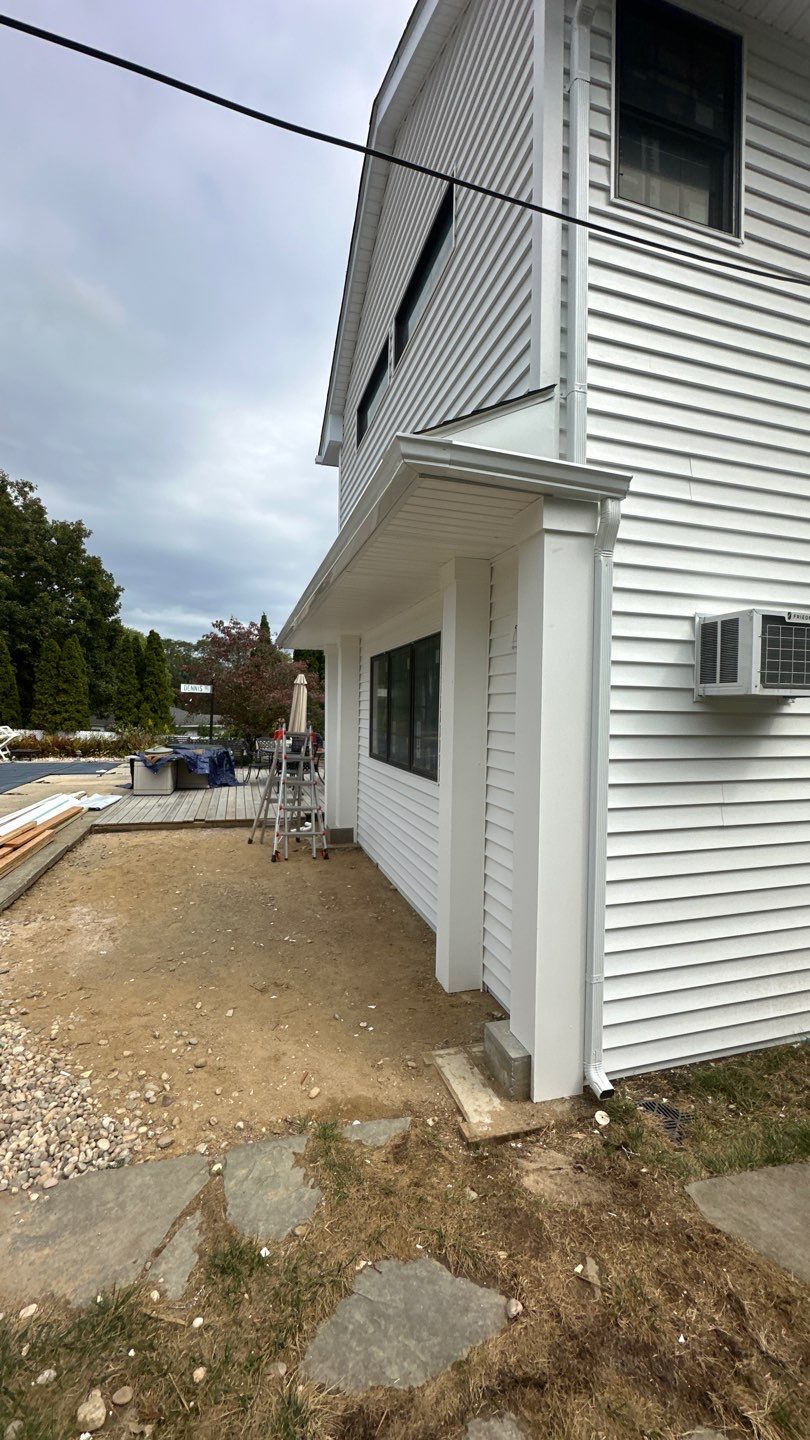 Full House Installation by Above All Gutters 