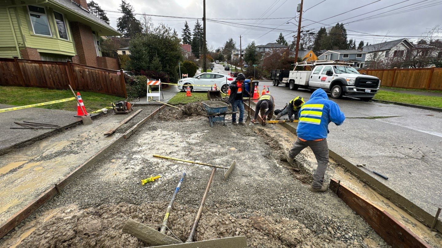 Aaron | Concrete Driveway Repair   by Jireh Asphalt & Concrete Inc 