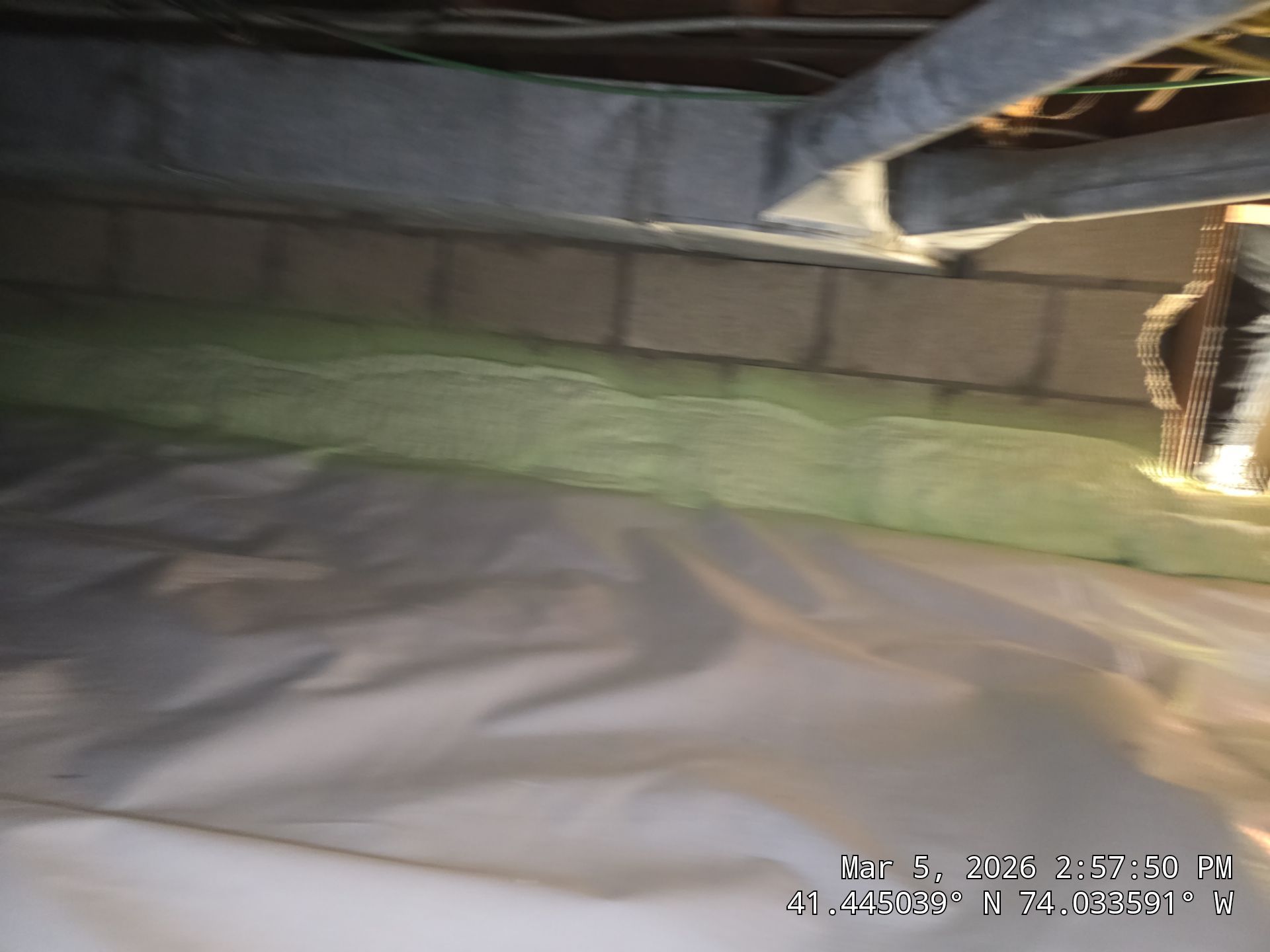 Attic Insulation using open cell spray foam by NYS Foam & Energy
