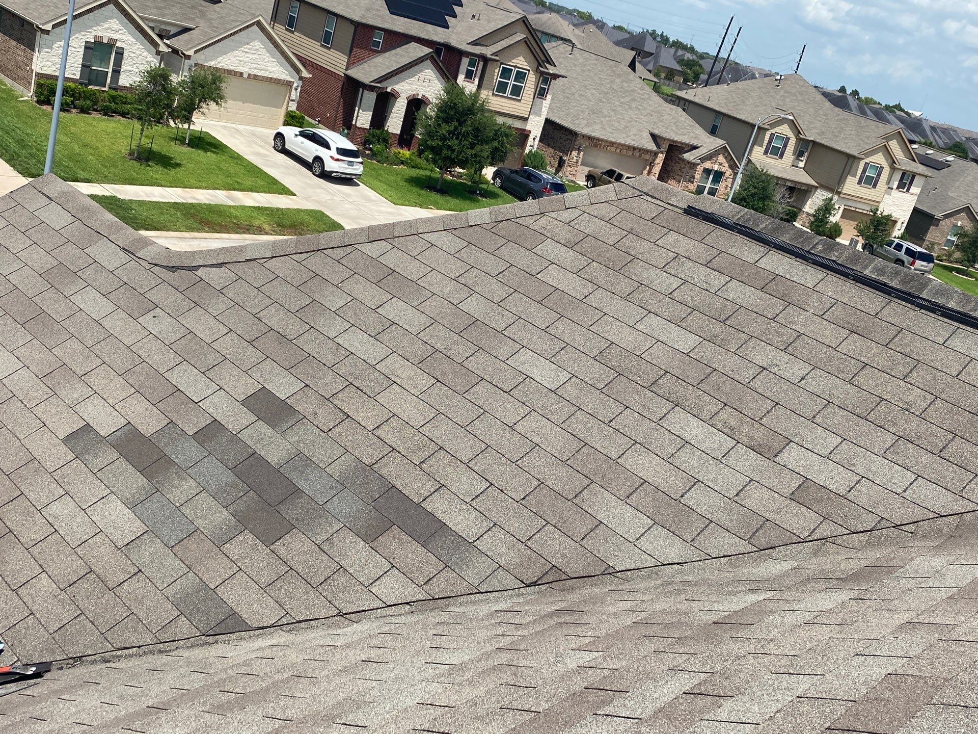 Residential Roofing Repair using Owen's Corning Duration (Lifetime) Shingles by Roof Repair Company