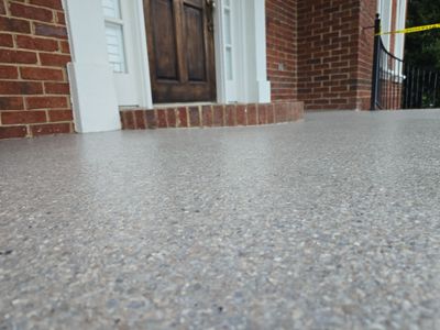 Porch + Garage Beautification!