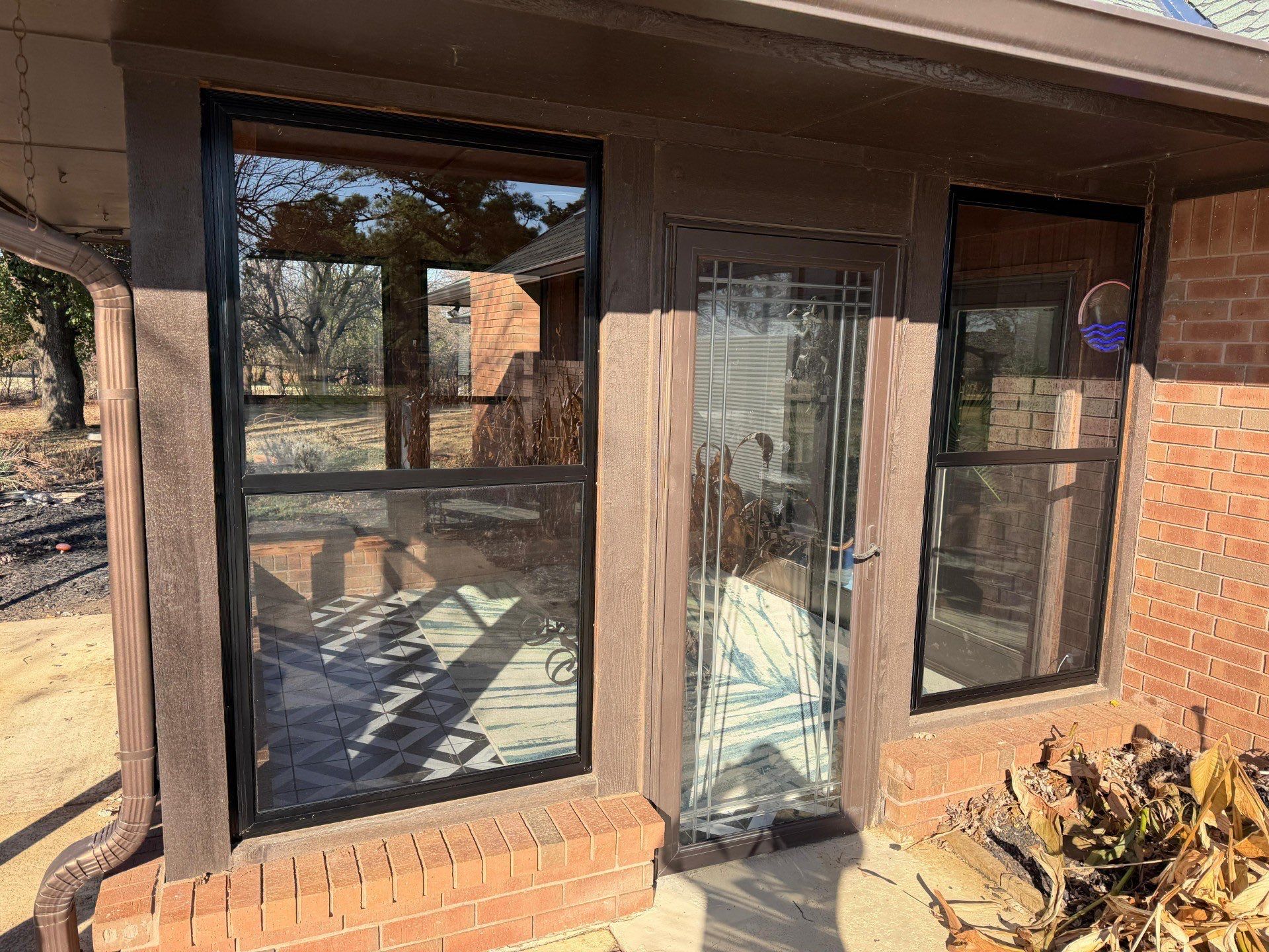 window replacement in Edmond by McCann's Roofing and Construction