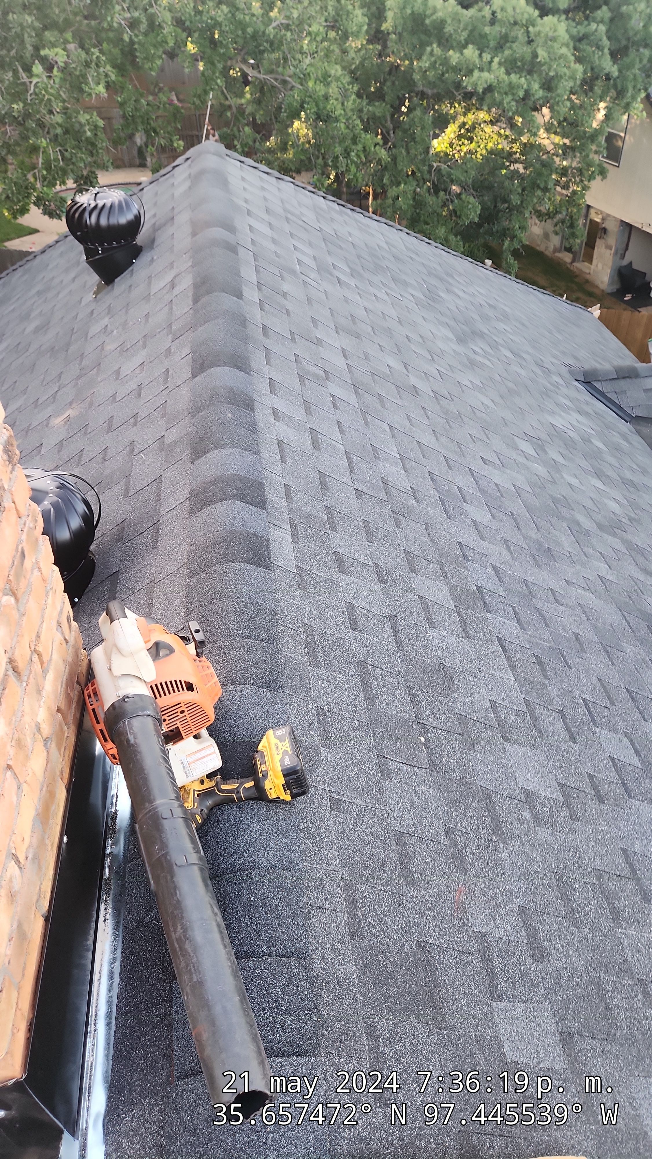Residential Roofing Installation using Atlas by Castillo Roofing