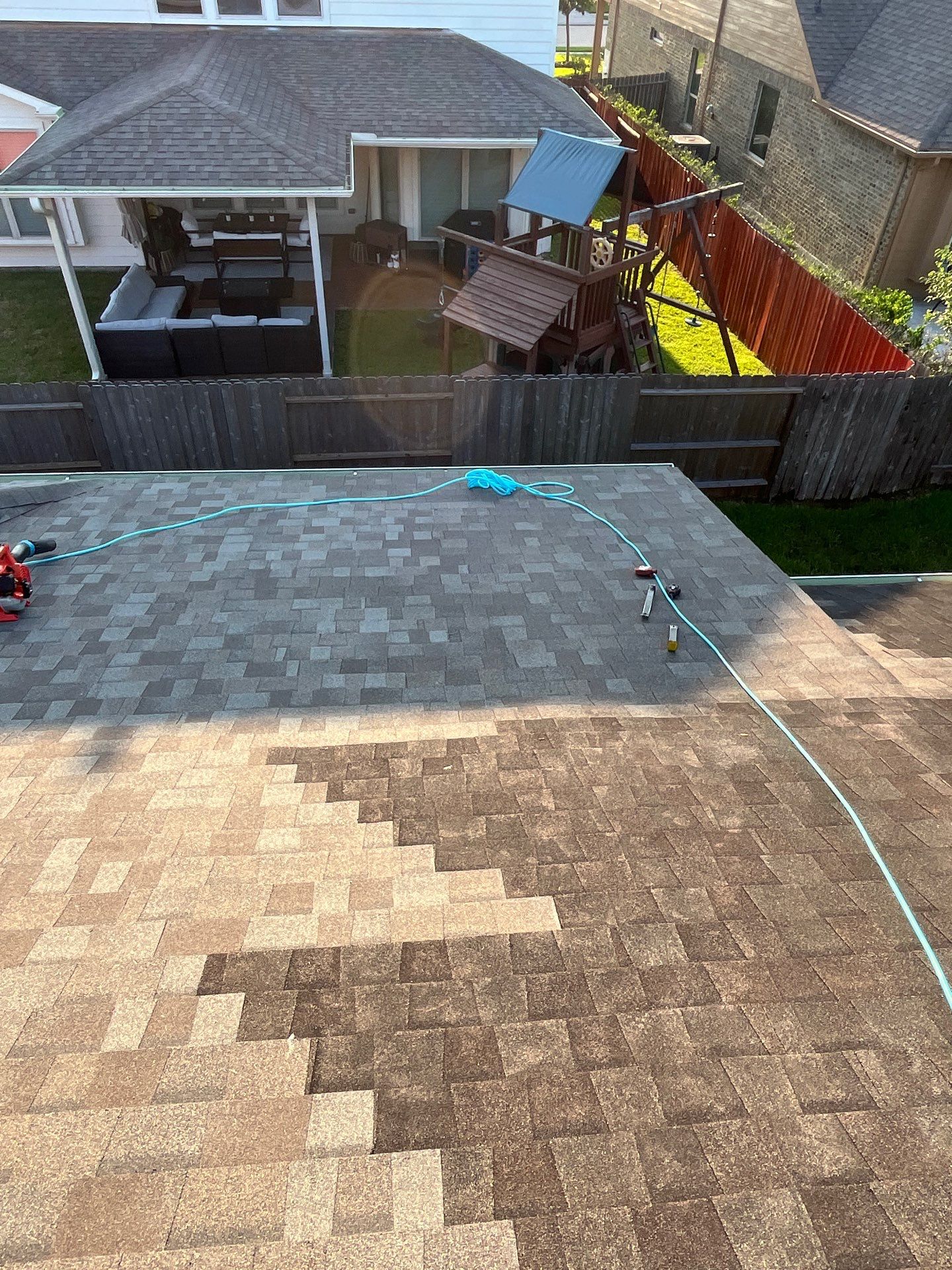 Residential Roofing Repair using Owen's Corning Duration (Lifetime) Shingles by Roof Repair Company
