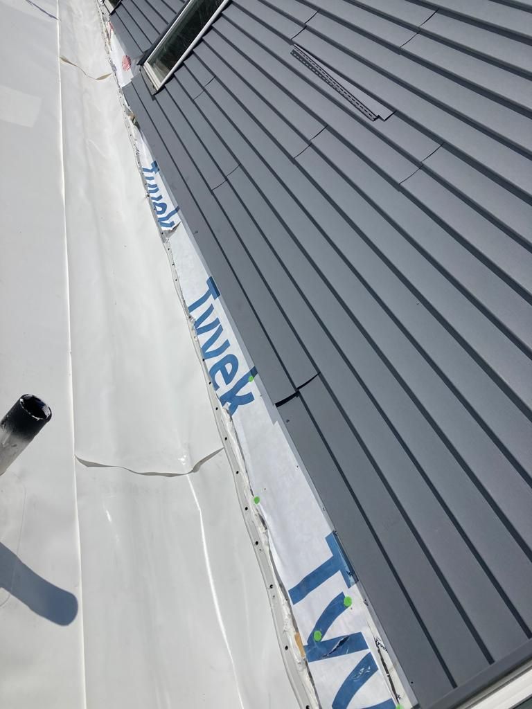 Small Downtown Building in Lake View Iowa  by Grell Roofing, LLC