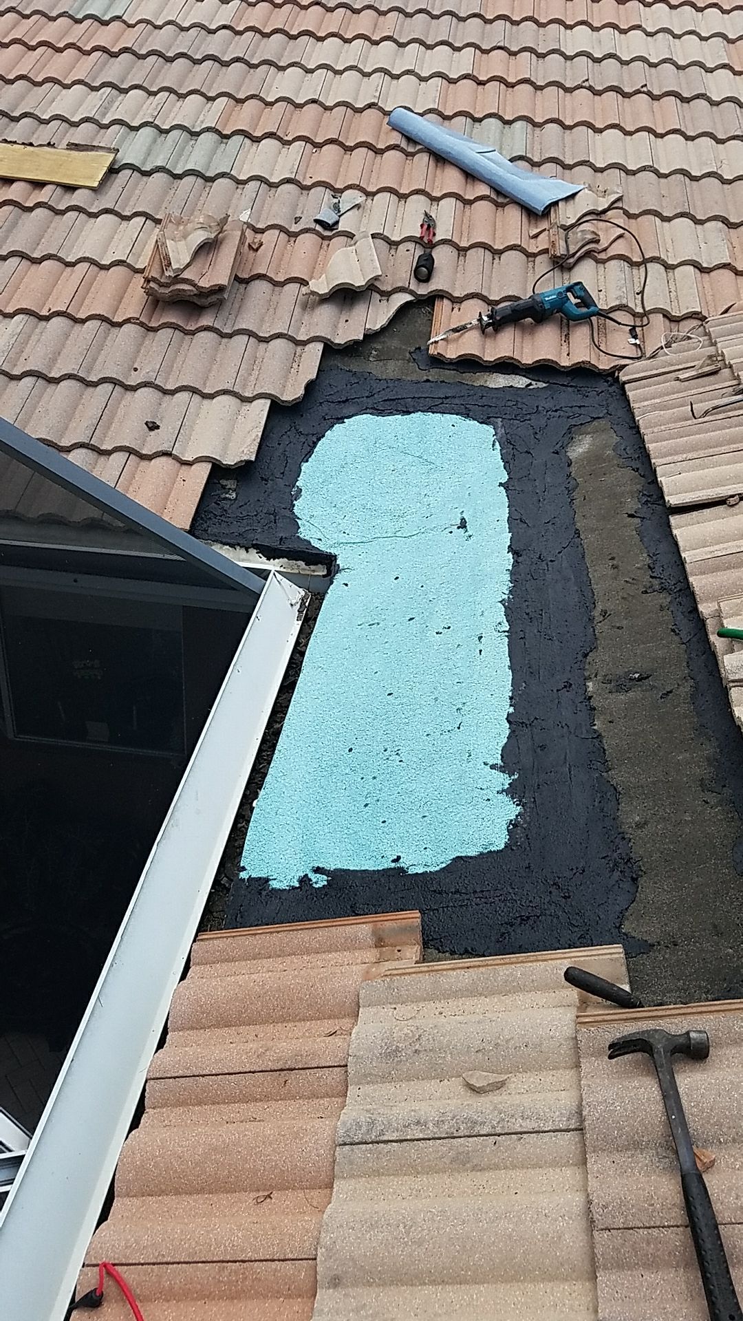 Concrete Tile Roof Repair using Concrete Roof Tile by Aastro Roofing