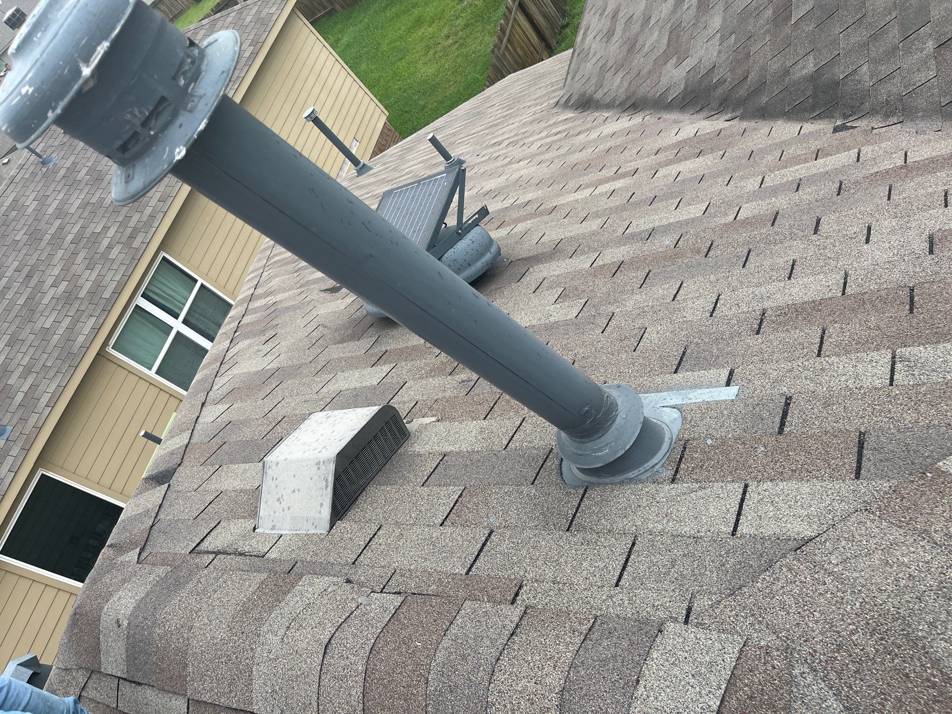 Hail Damage using Owen's Corning Duration (Lifetime) Shingles by Roof Repair Company