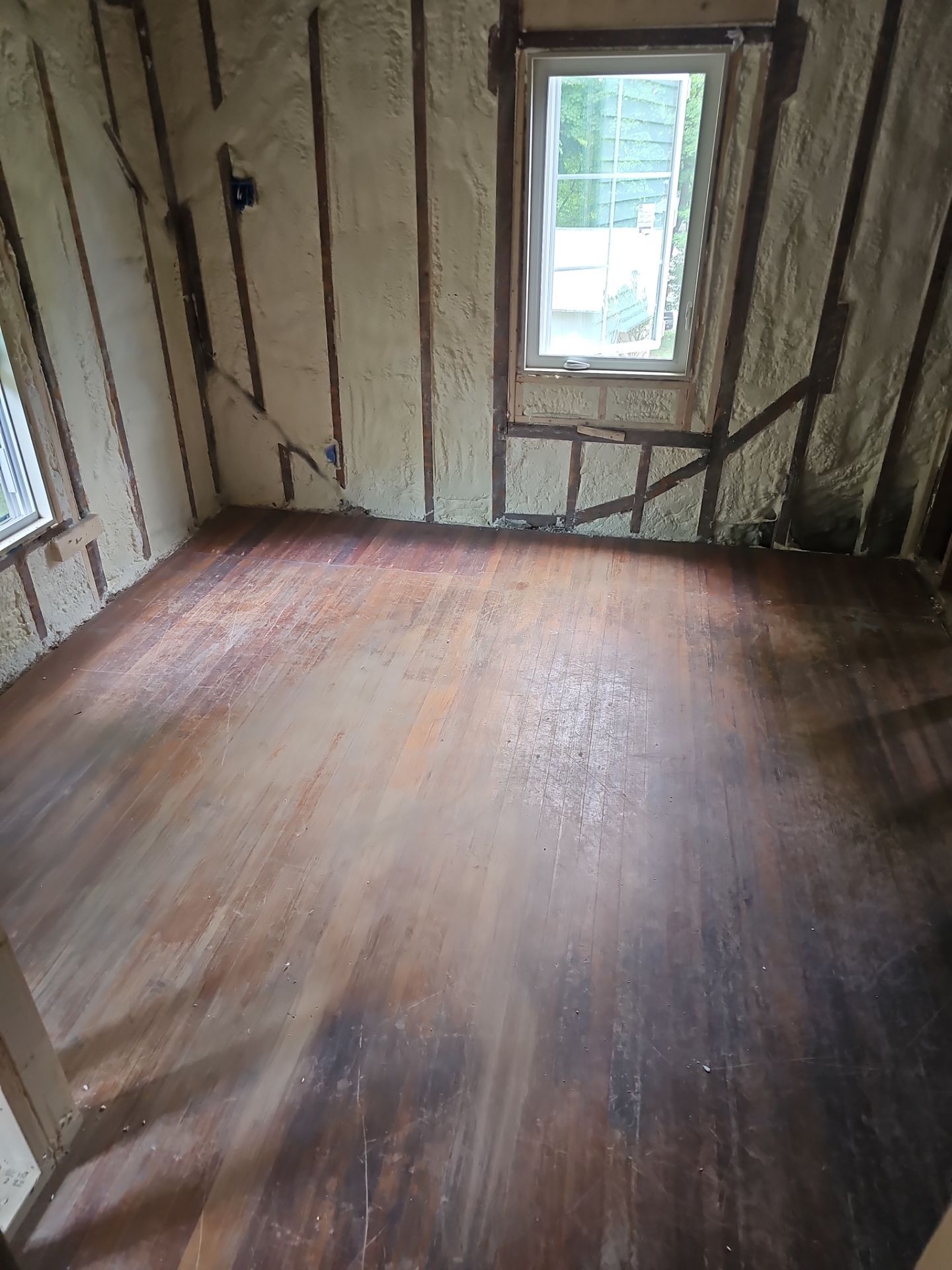 Home Remodel using Closed Cell Spray Foam by NYS Foam & Energy