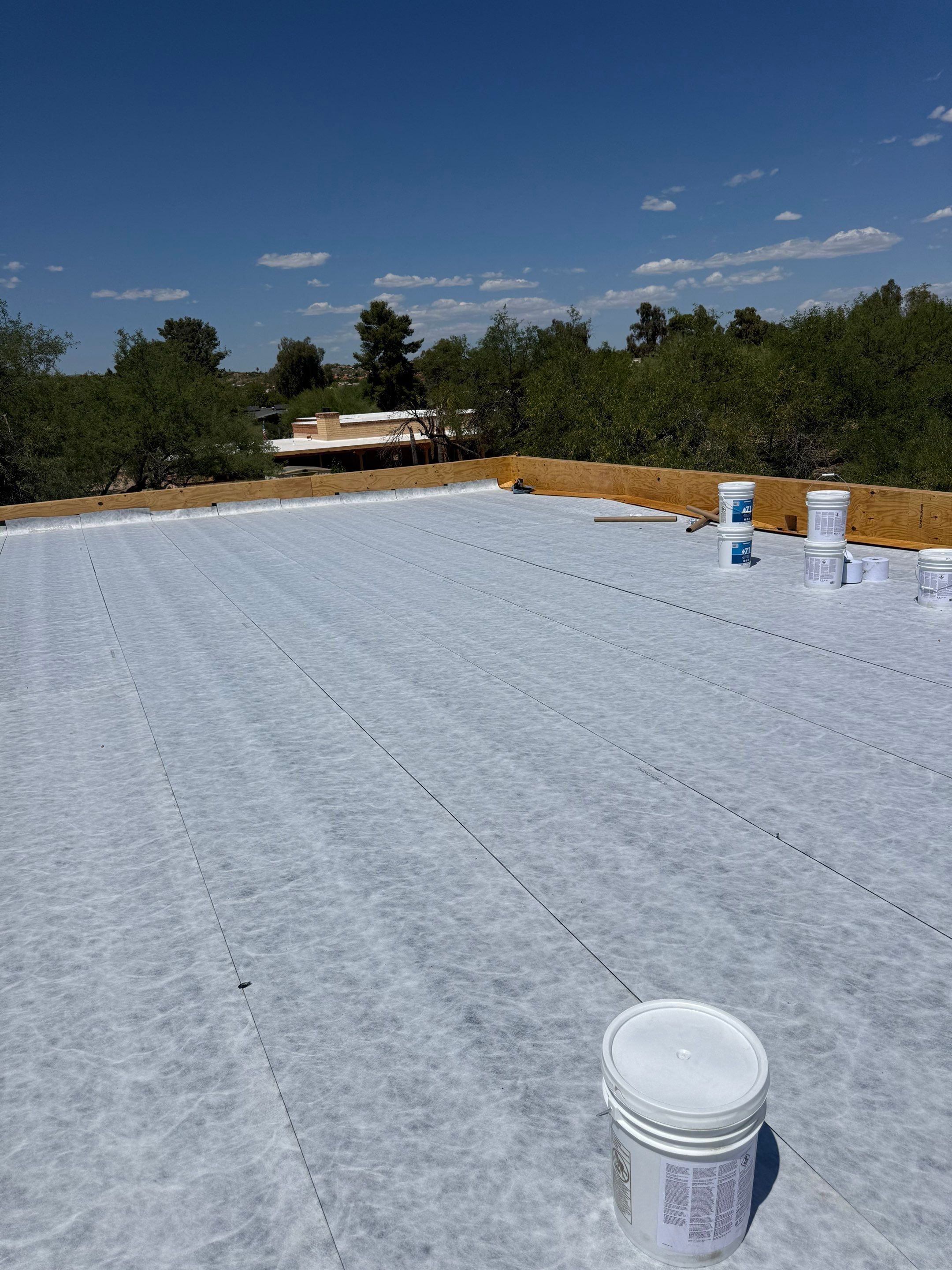 Project in Tucson by West Coast Roofing AZ