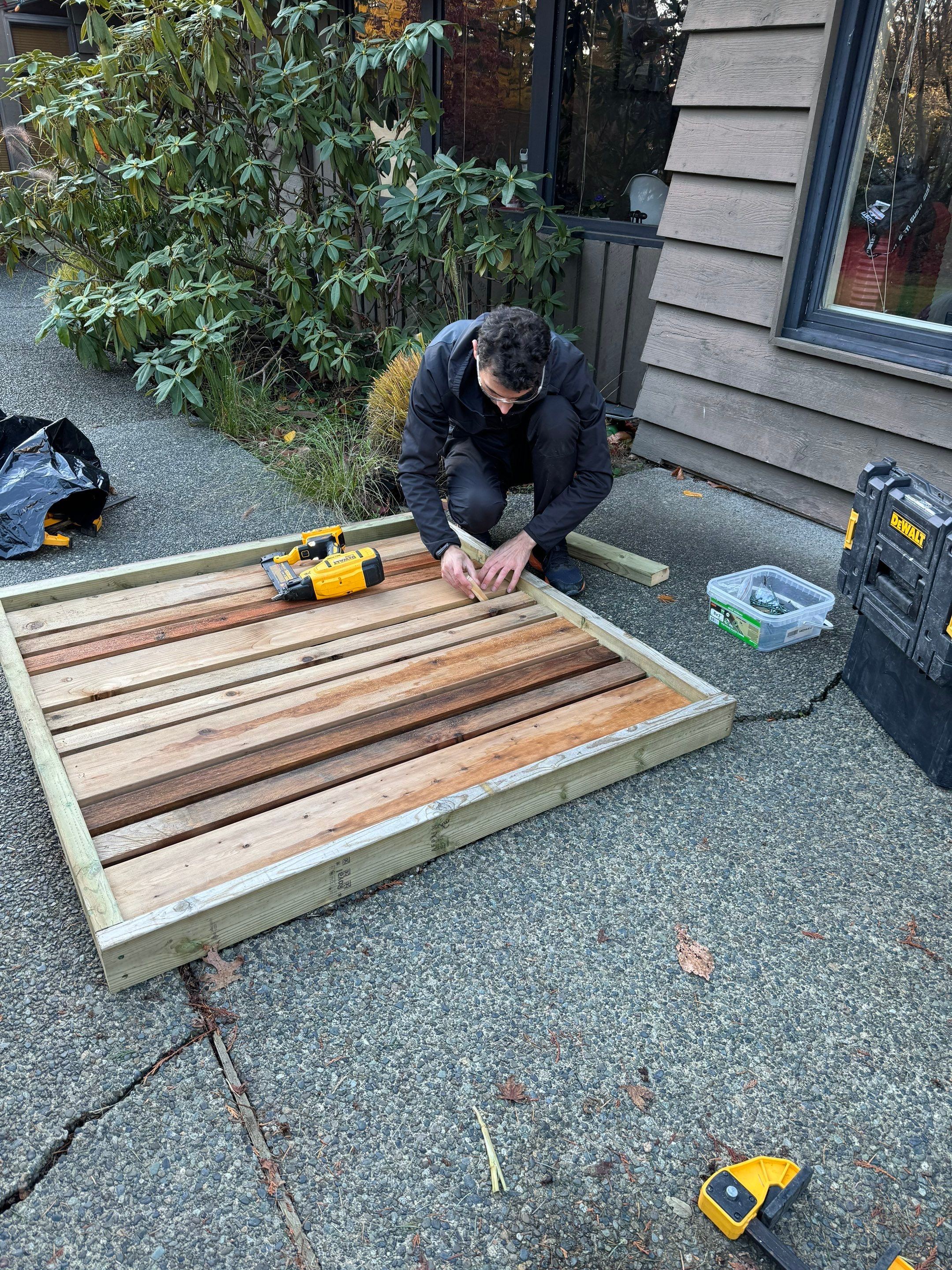 New Wooden Gate by YVR Construction Group