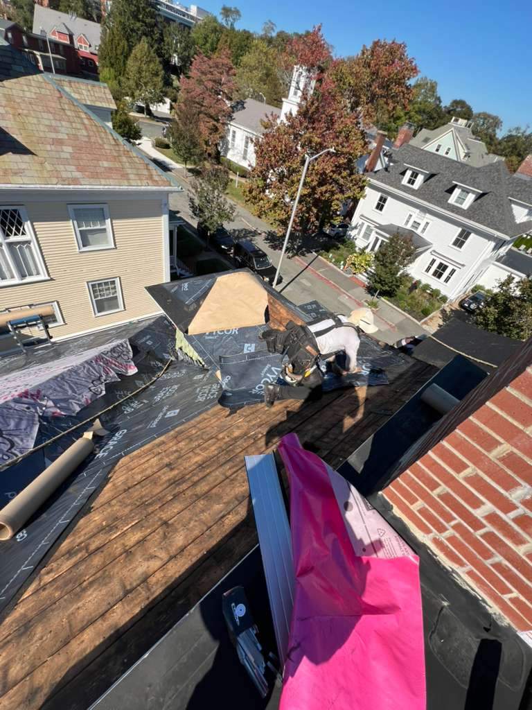 Full Asphalt Shingle Roof Replacement & EPDM Roof Inspection by Mighty Dog Roofing of Greater Middlesex County