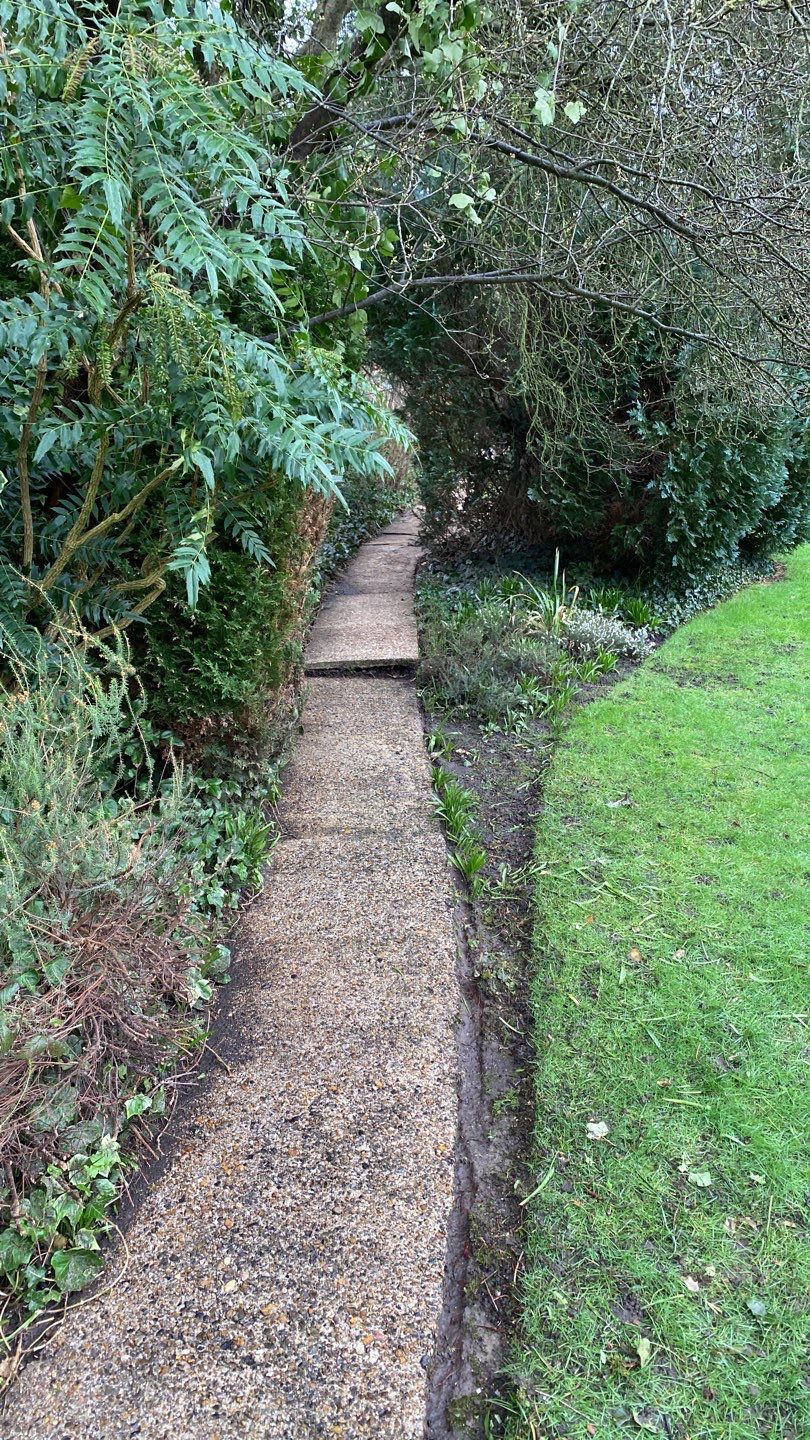 Driveway And Patio Clean using honda 21 ltr/min by Ges Exterior Cleaning ltd