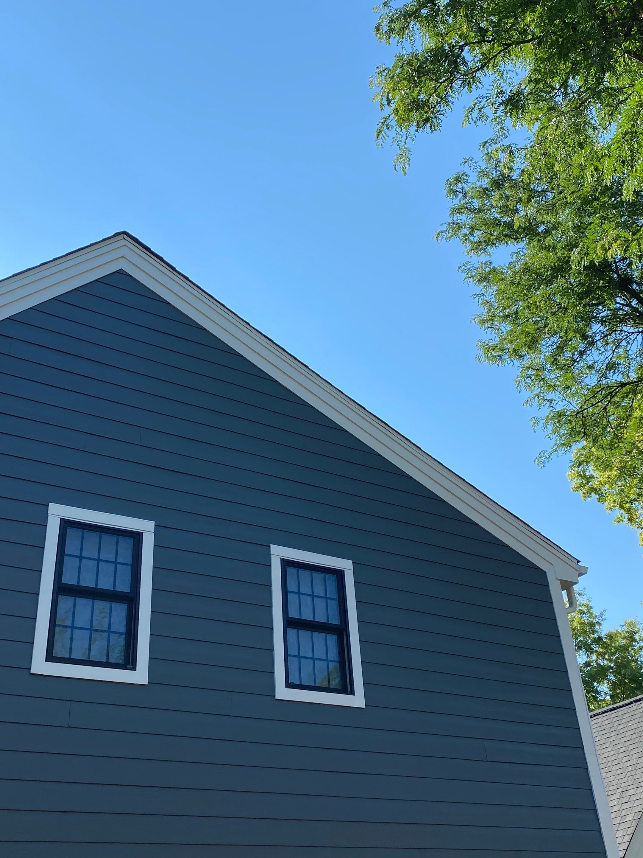 Residential Roofing Installation using James Hardie Fiber Cement Lap Siding and Certainteed Landmark Pro Shingles by Best Exteriors Inc