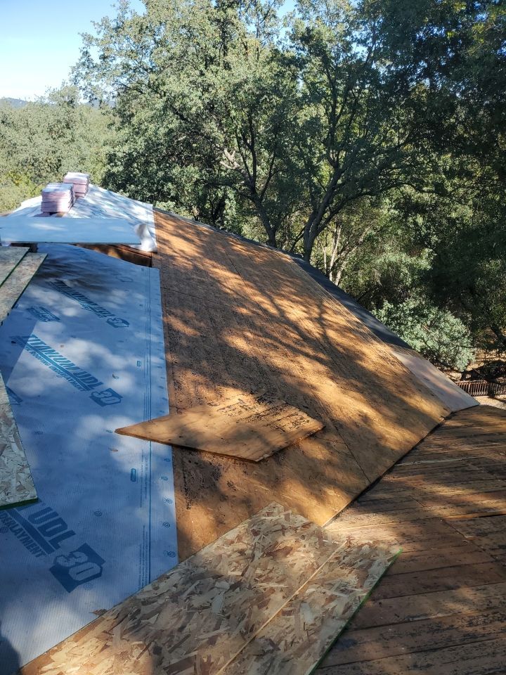 New Roof and gutters by Byers Enterprises 