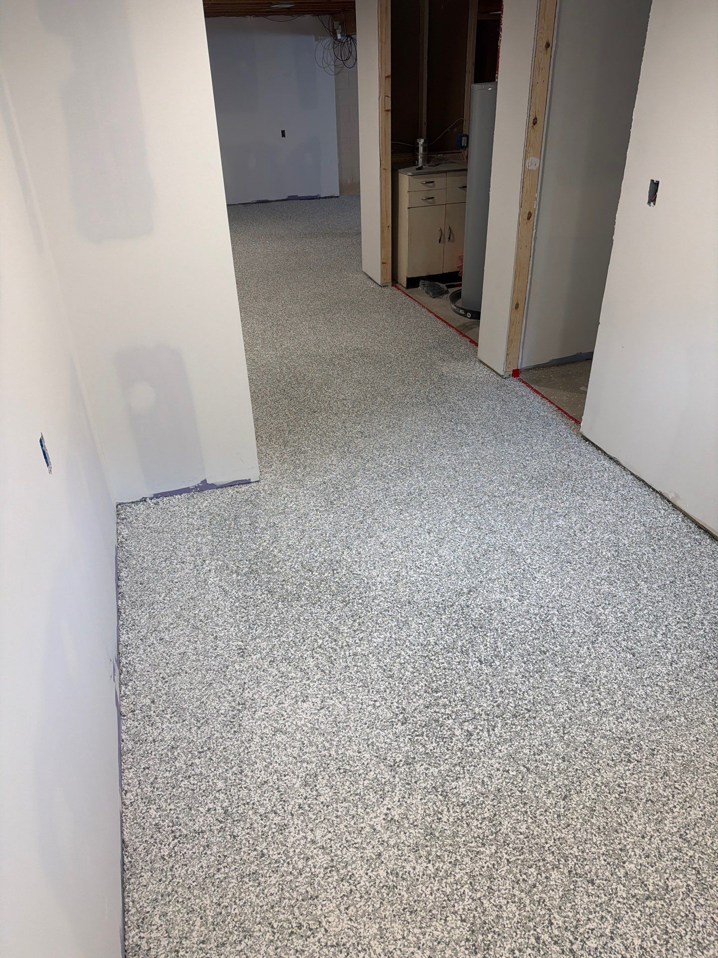 Basement Epoxy Floor Coating – Muskegon, MI by Gordon Painting