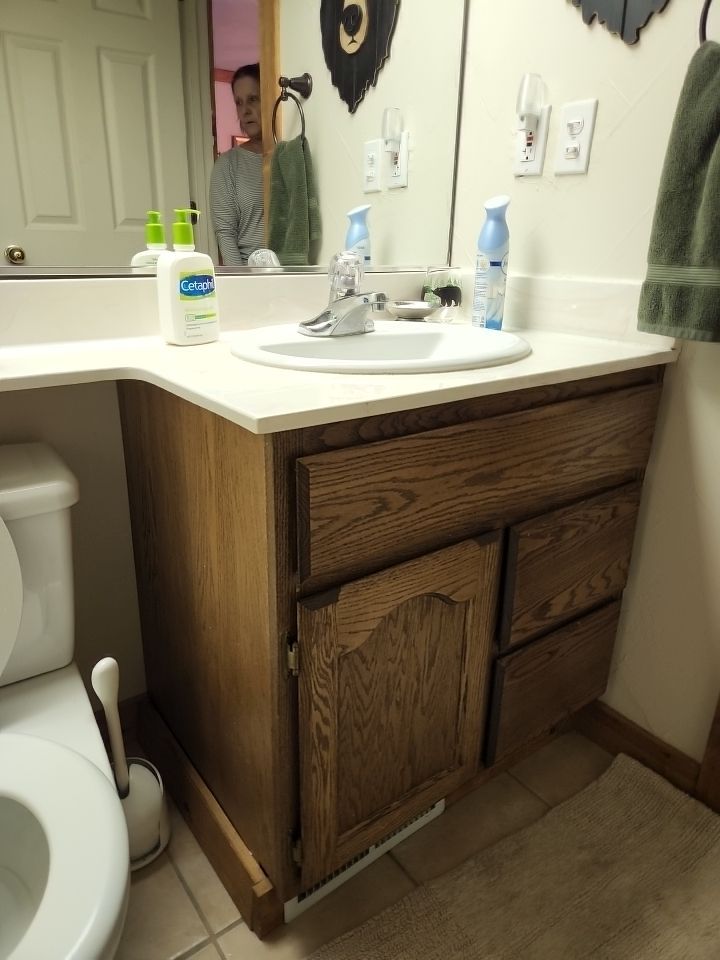 Bathroom Refresh by The Tahoe Tradesman