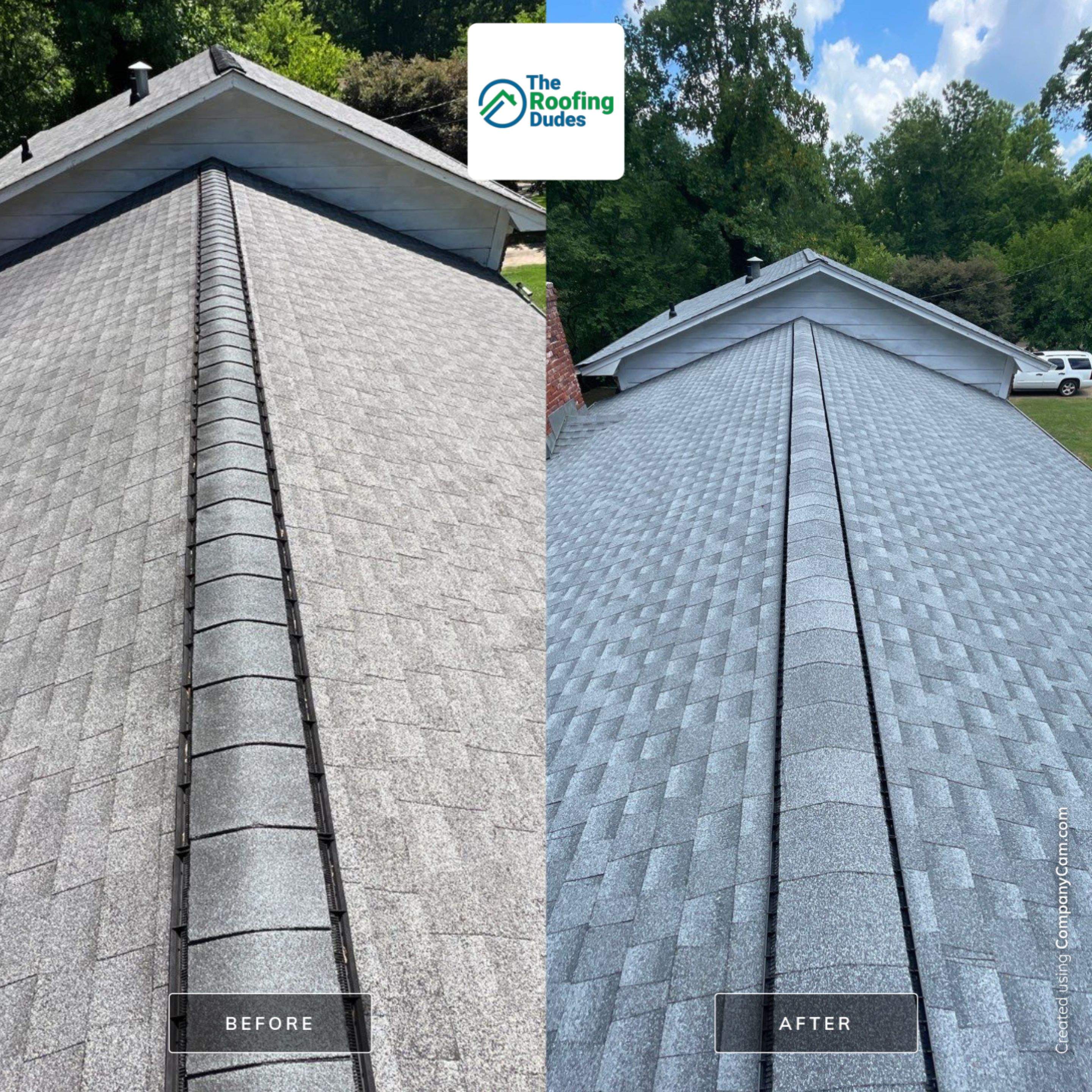Before and Afters by The Roofing Dudes
