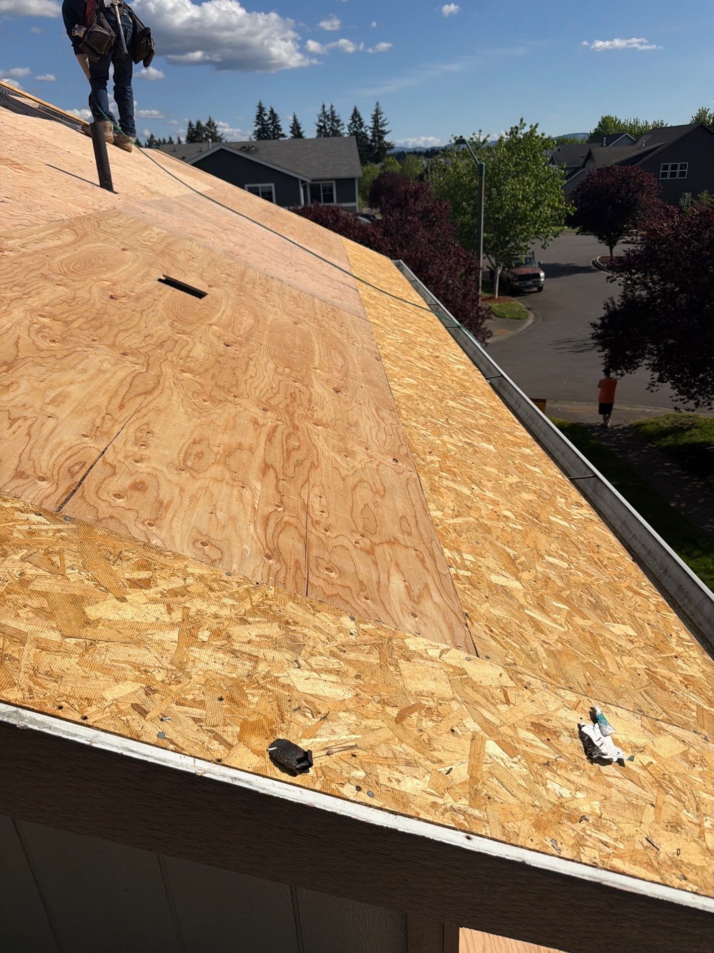 Residential Roofing Installation using GAF HDZ Shingles by Roofing Formula LLC